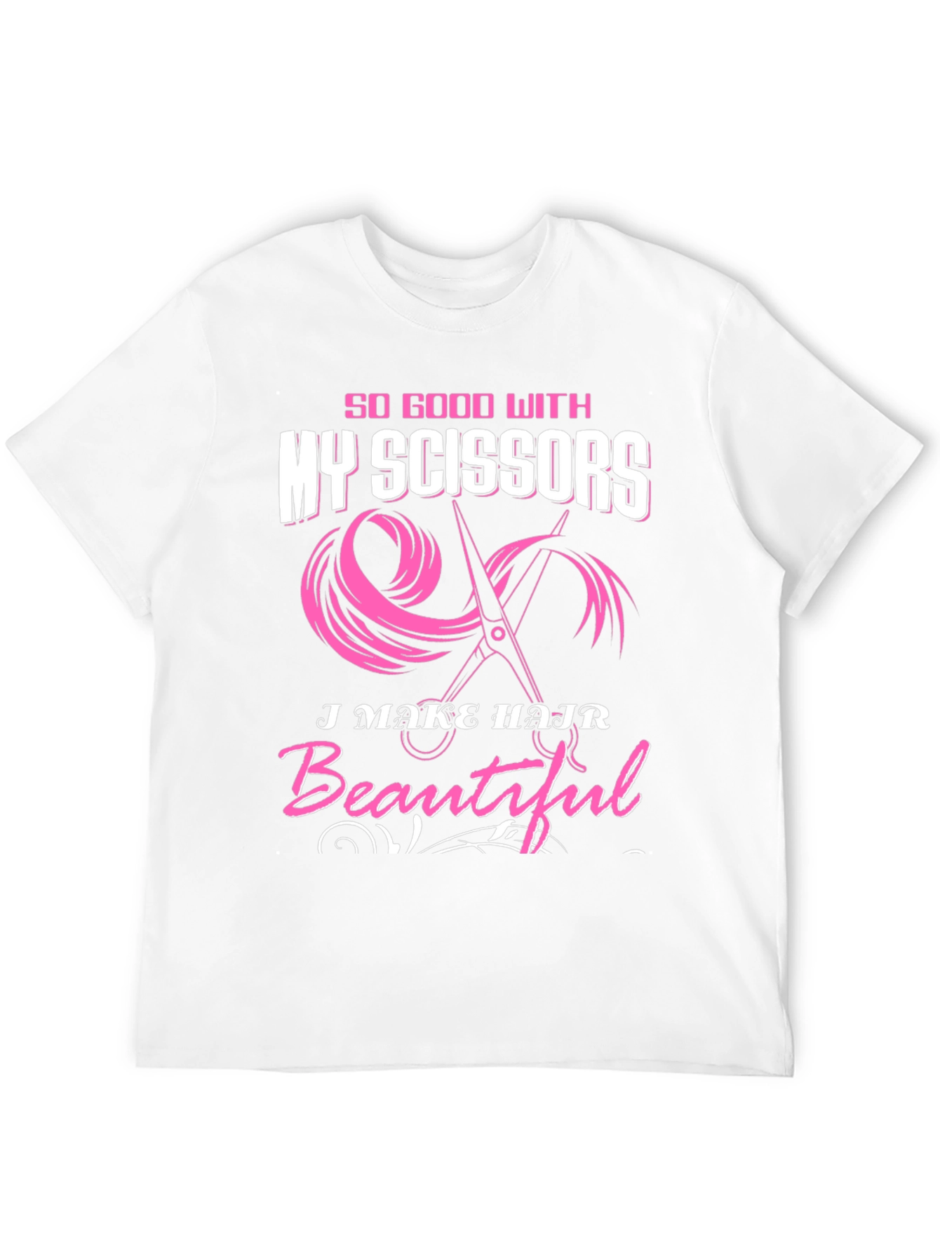 Black So Good With My Scissors T-Shirt view 12