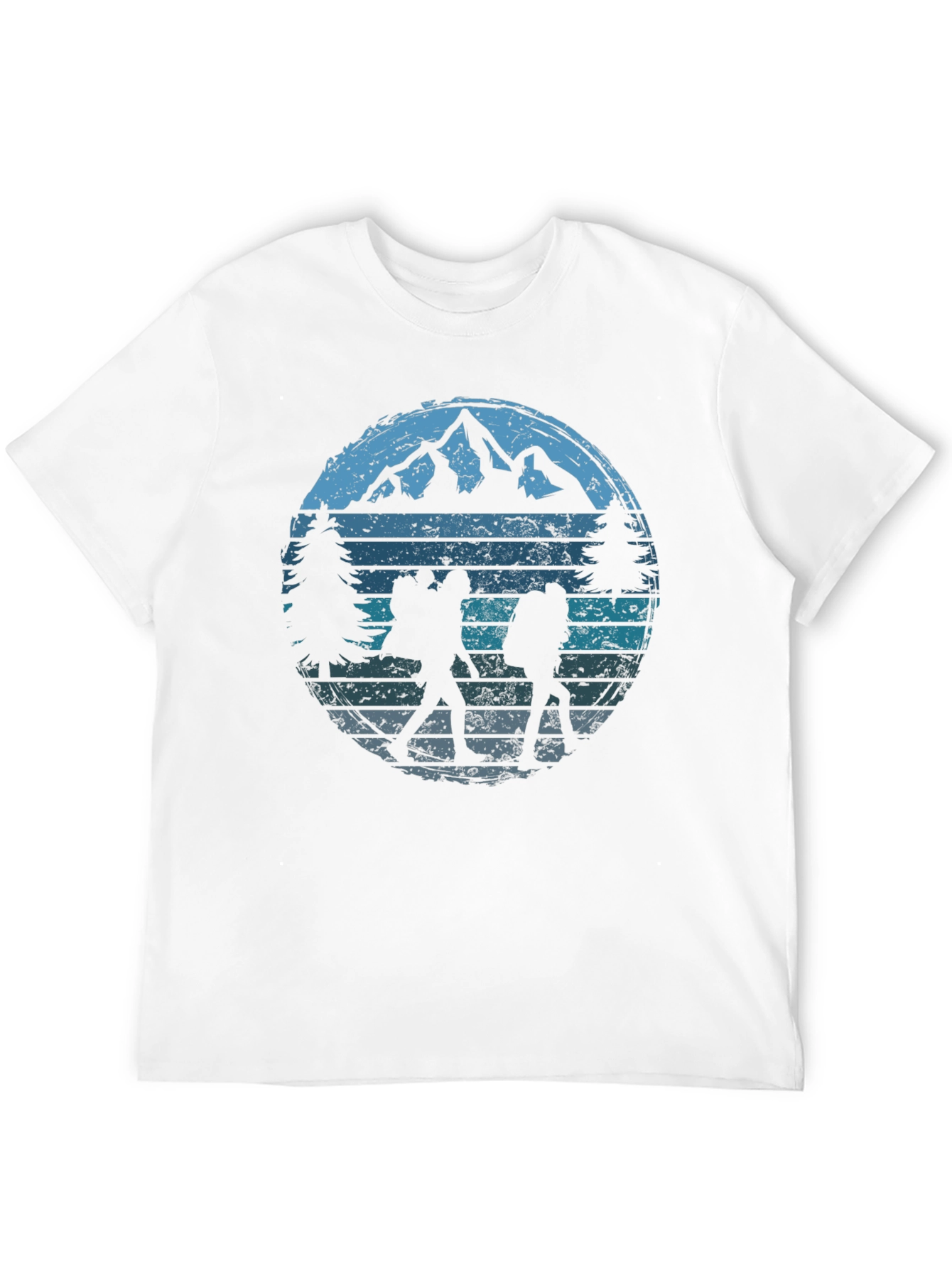 Black Hiking Adventure Graphic Tee view 12
