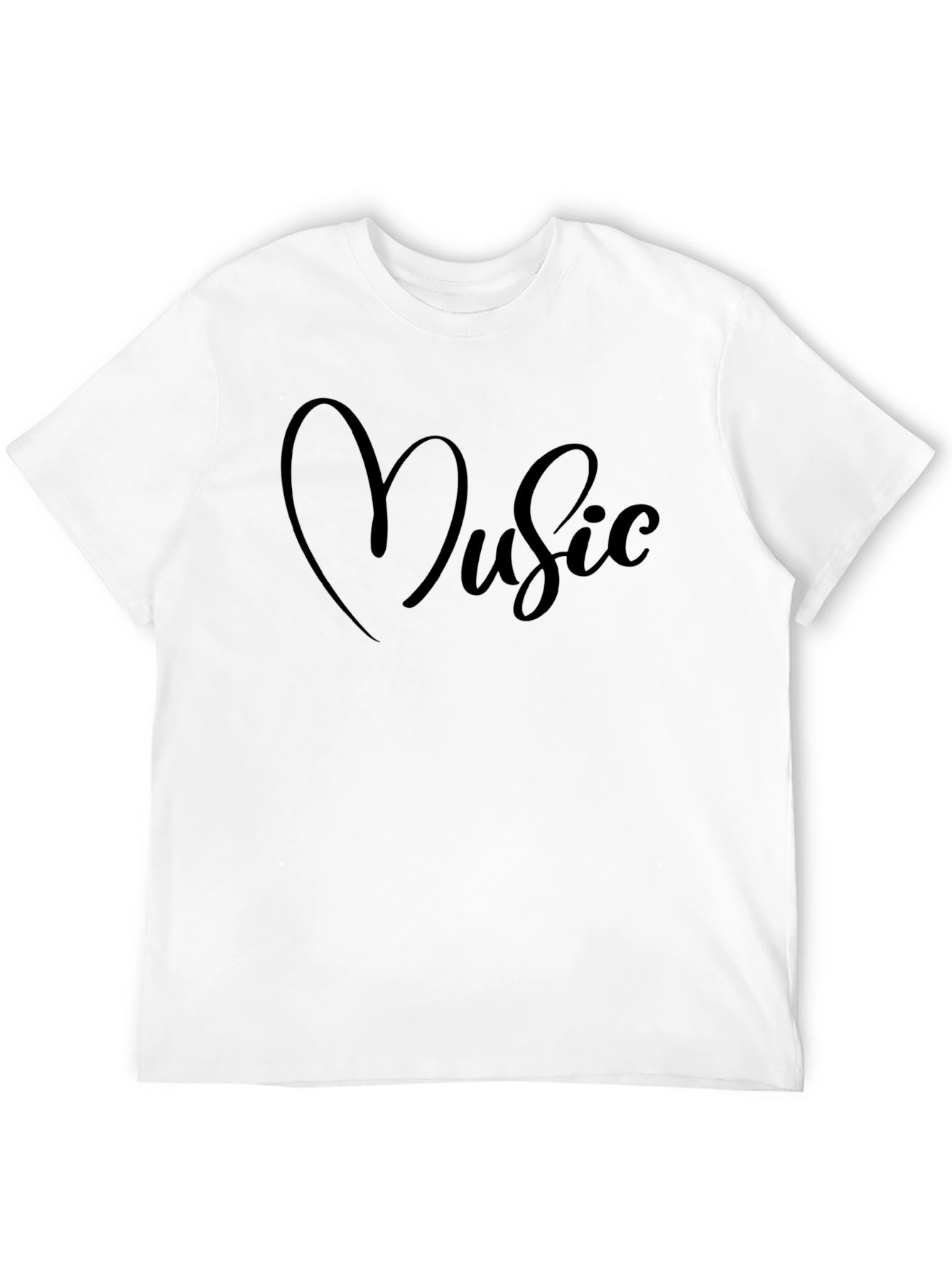 Black Love Music Black T-Shirt view 12