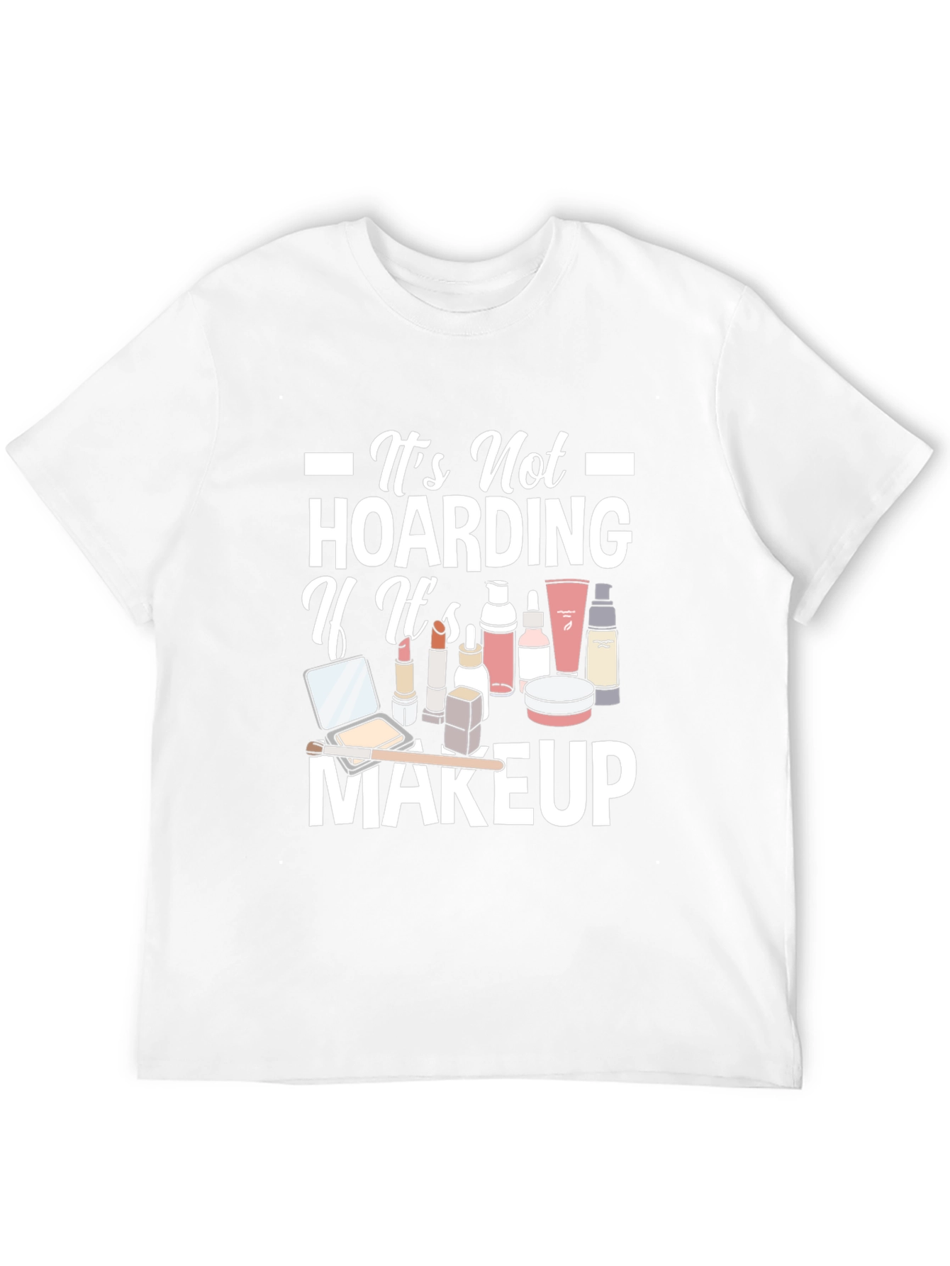 Black Makeup Lover's Graphic T-Shirt view 12