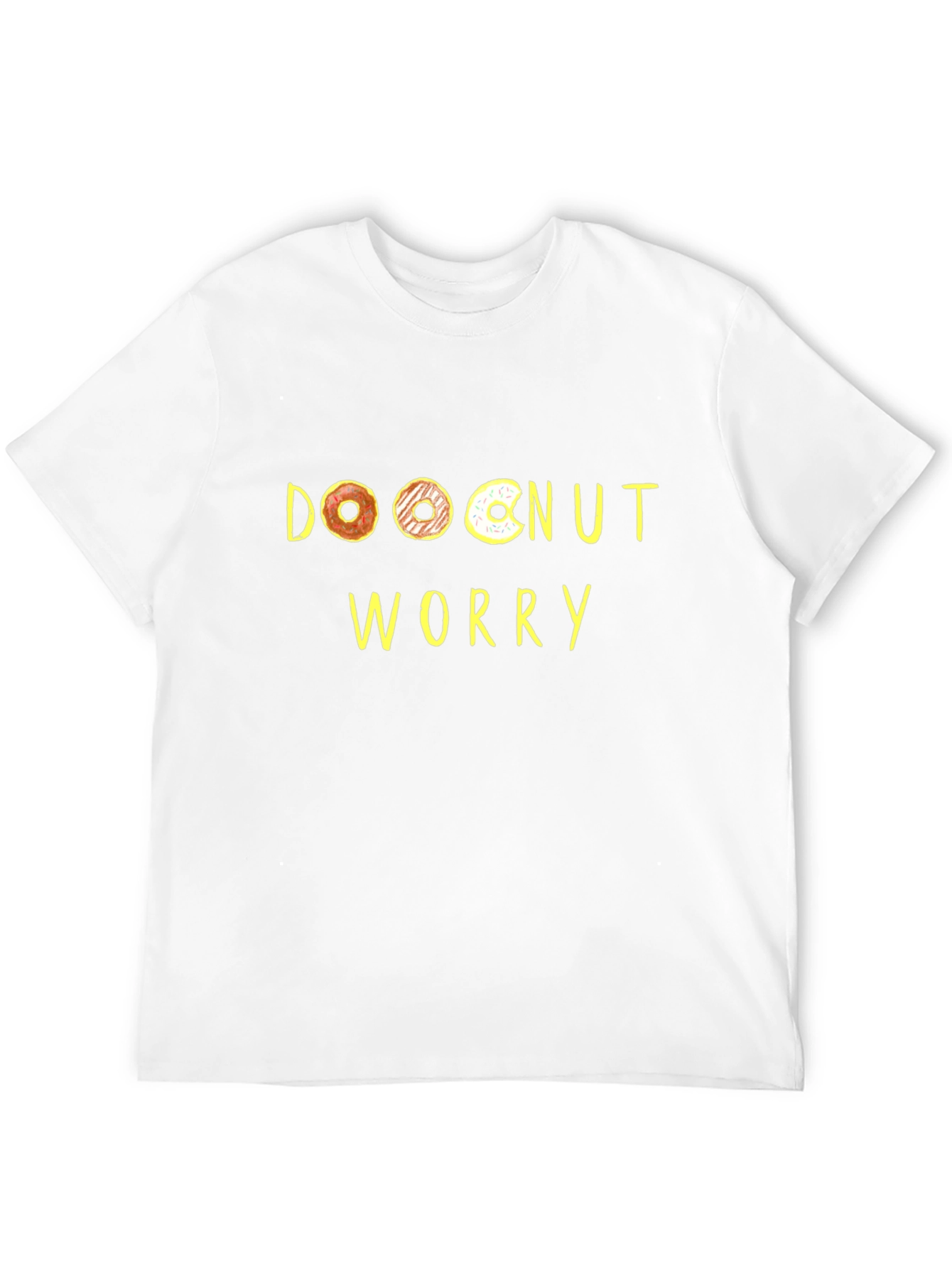 Black Doonut Worry - Black Graphic Tee view 12