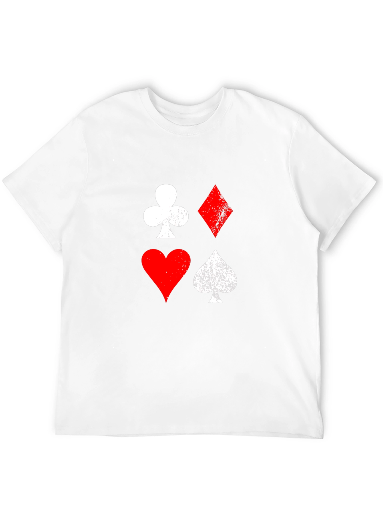Black Playing Card Suit Graphic Tee view 12