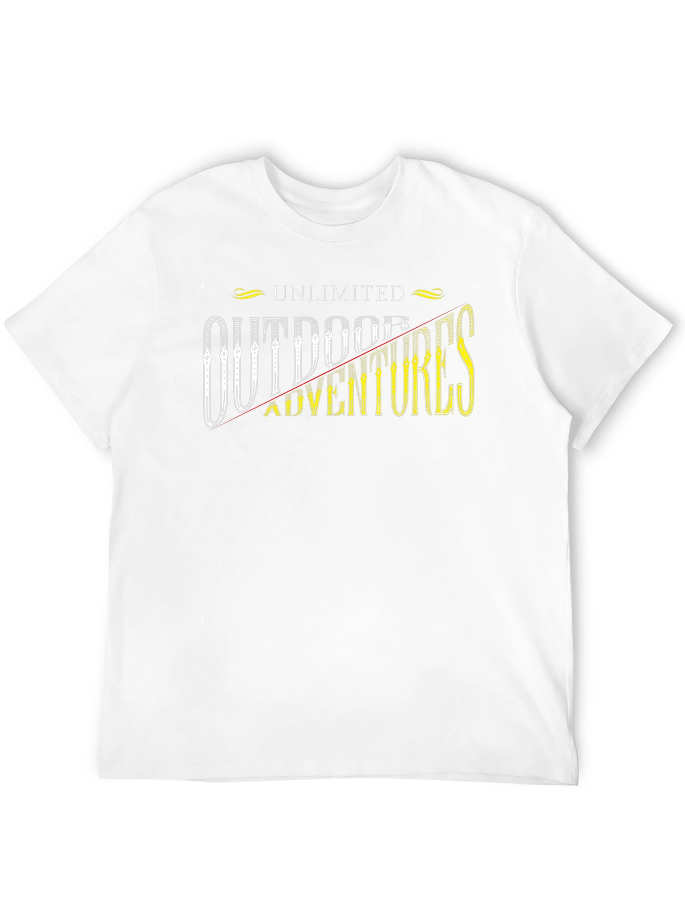 Black Unlimited Outdoor Adventures T-Shirt view 12
