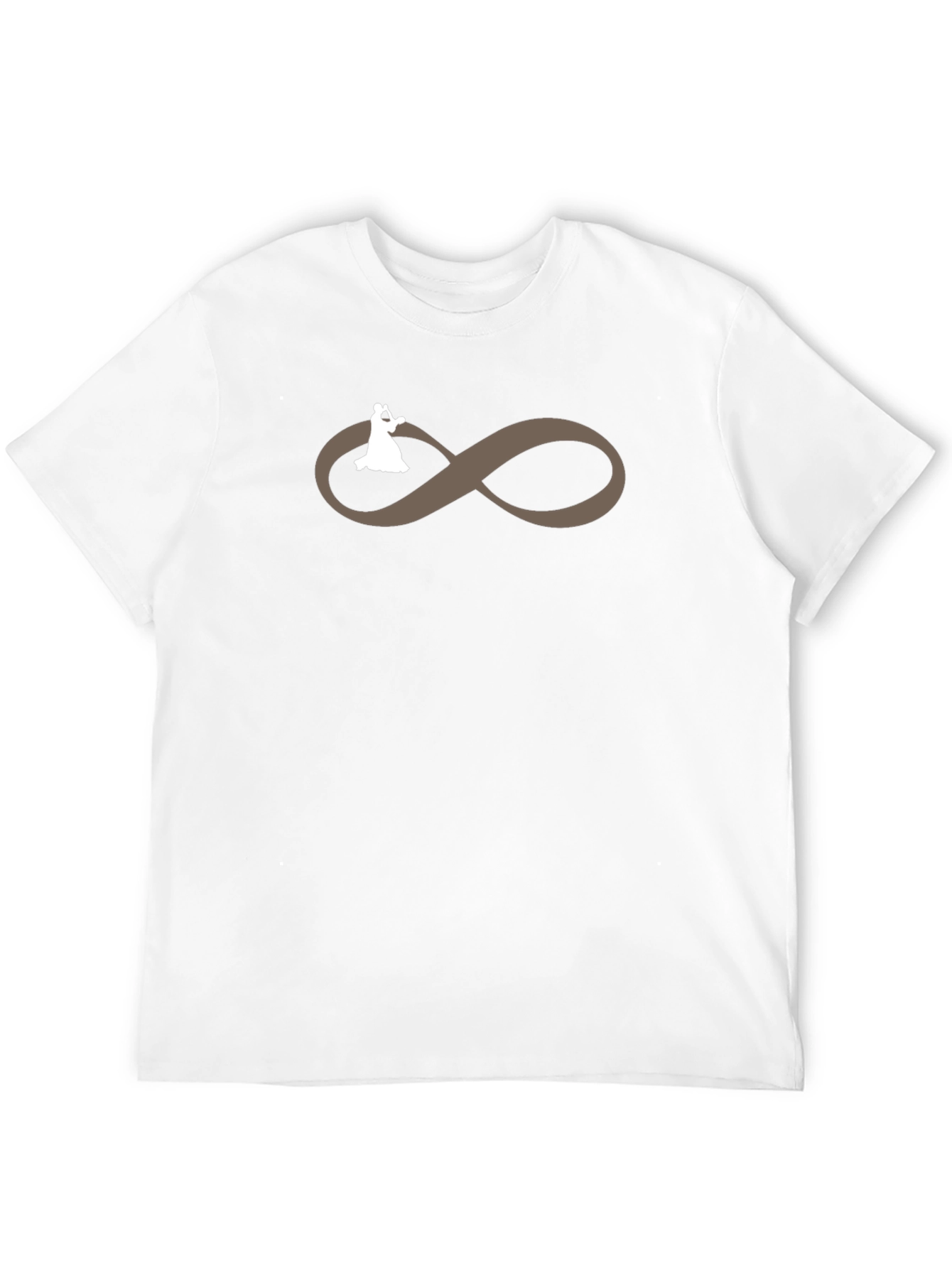 Black Dancing Infinity Symbol Graphic Tee view 12