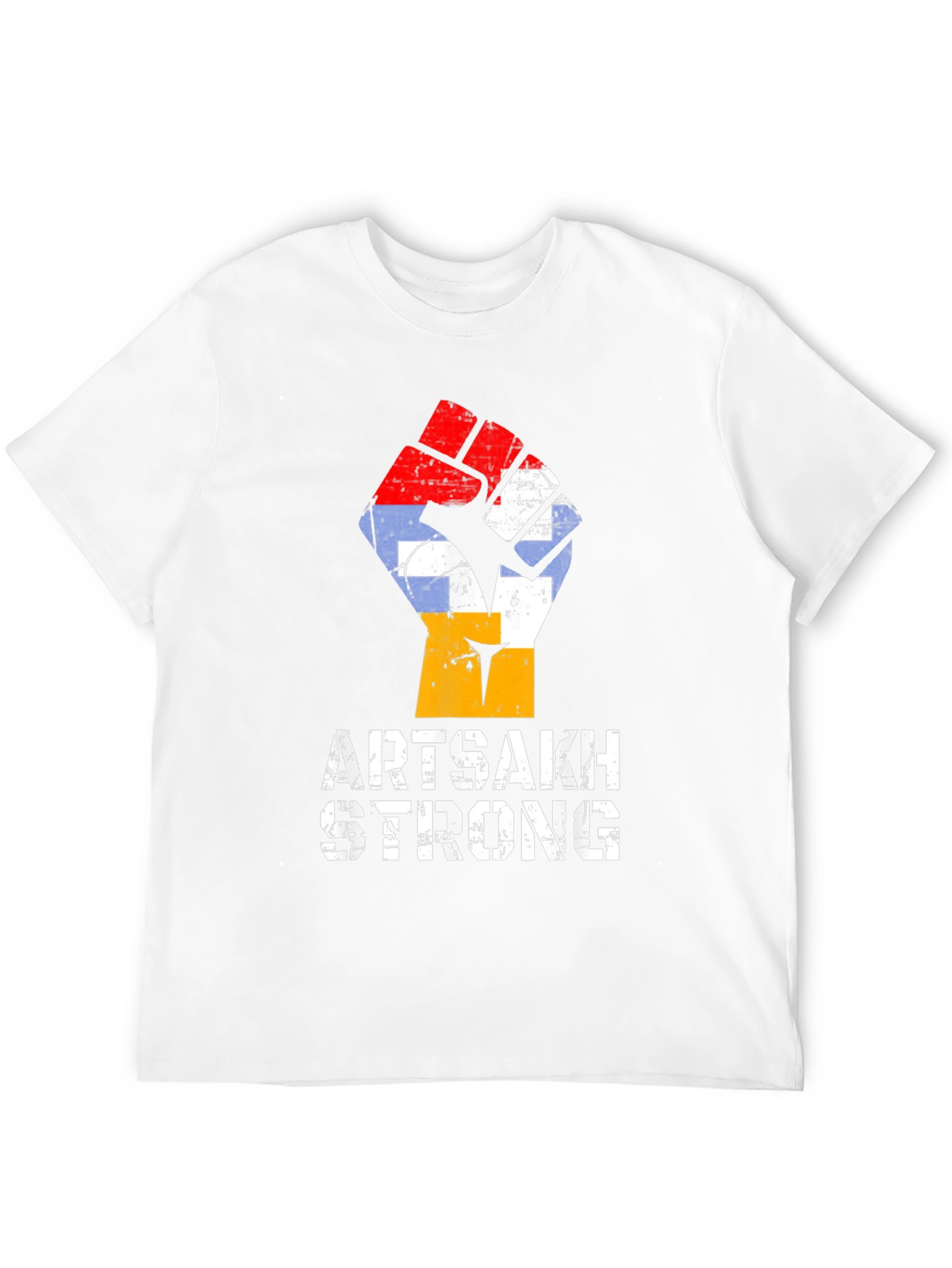 Artsakh Strong T-Shirt Fist Flag - 12