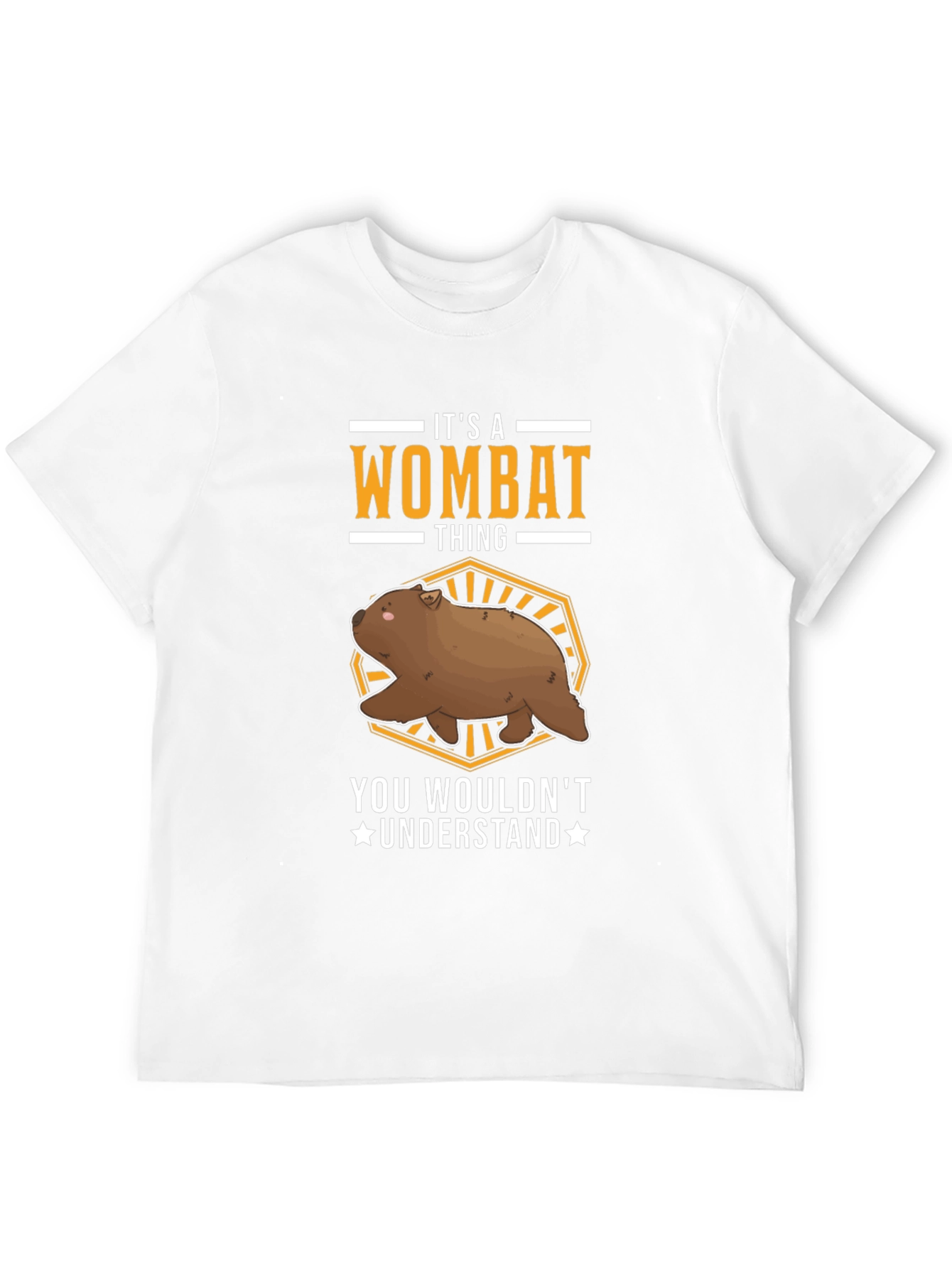 Black Wombat Thing Graphic T-Shirt view 12