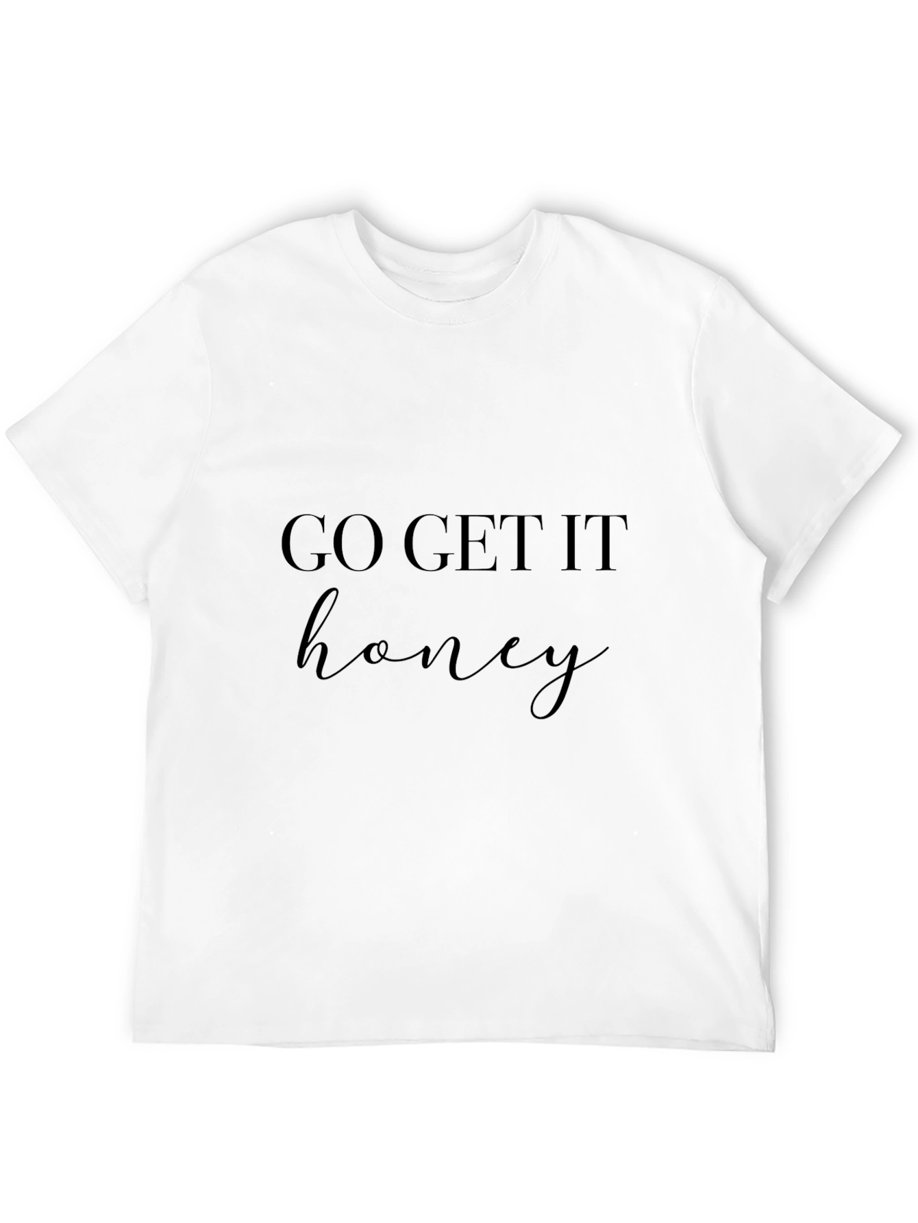 Black Go Get It Honey Black T-Shirt view 12