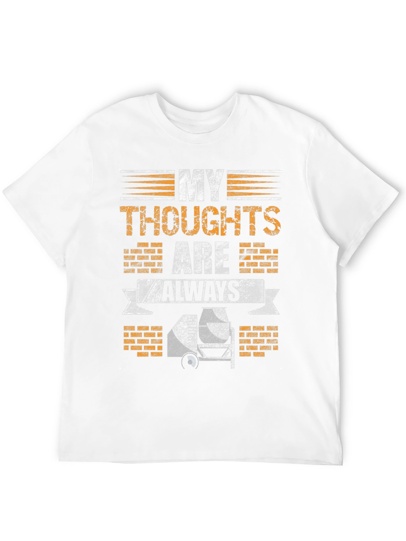 Black Construction Worker Humor T-Shirt: Always on the Job view 12