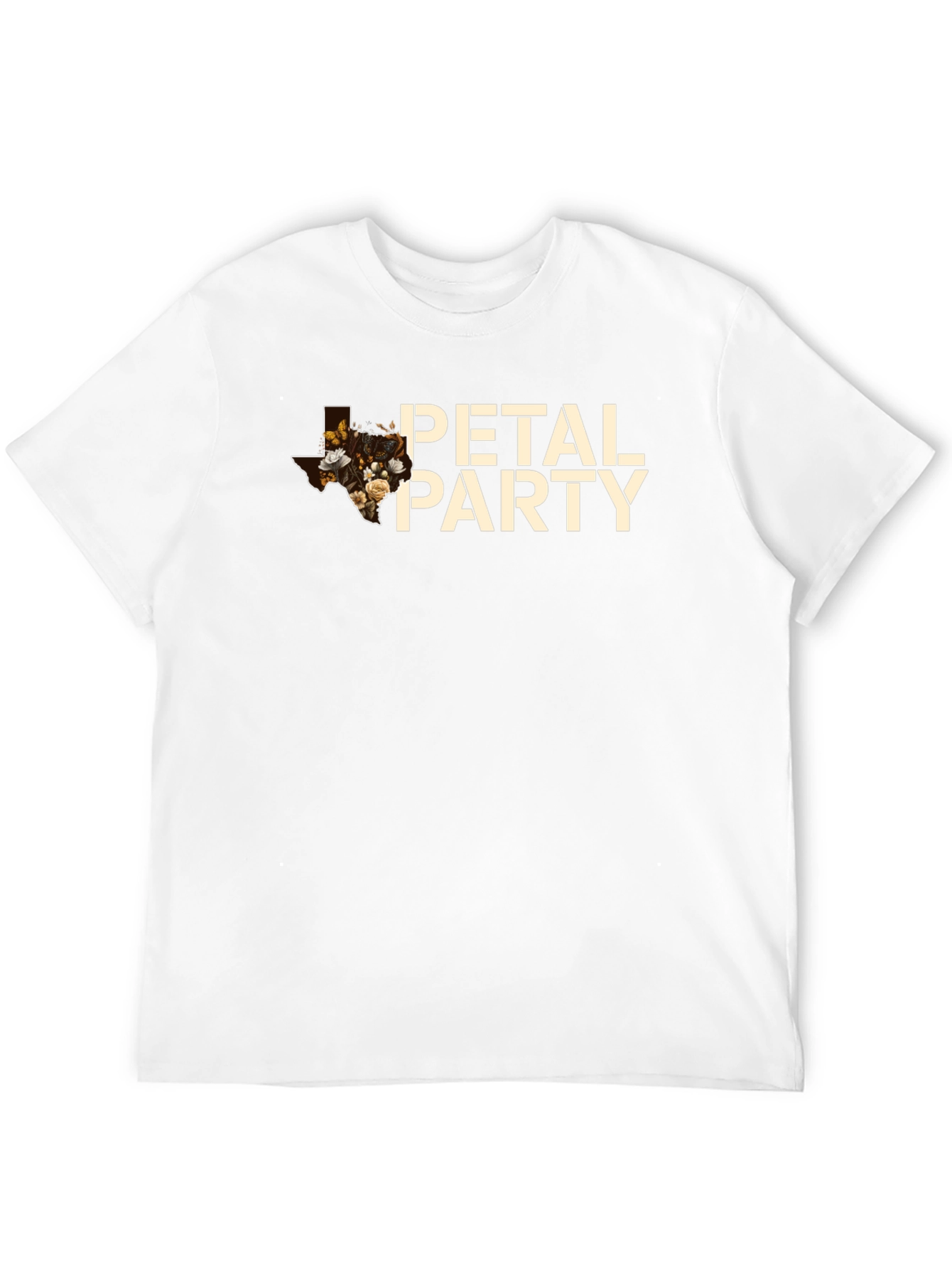 Black Petal Party Black Graphic Tee view 12