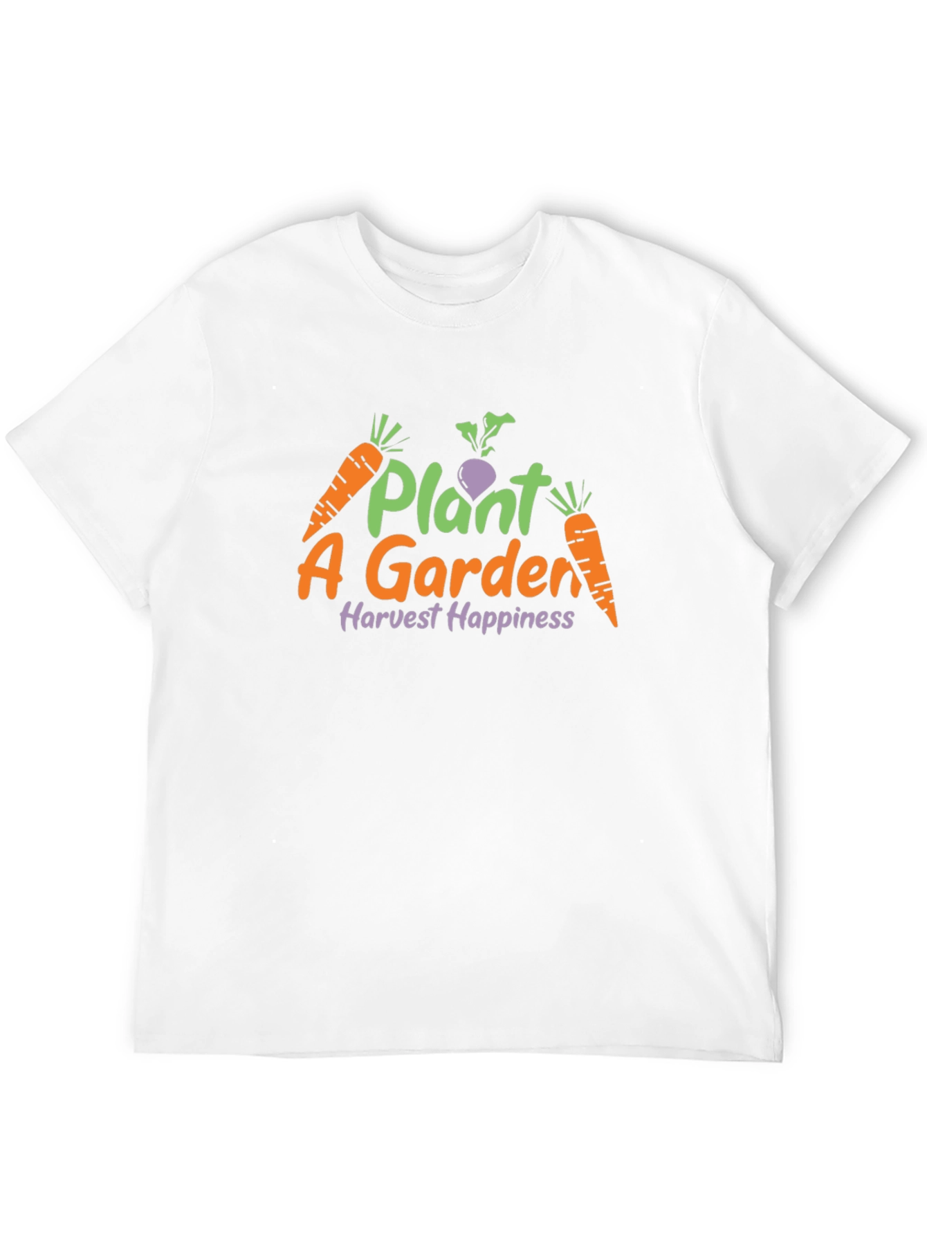 Black Plant A Garden T-Shirt - Harvest Happiness view 12
