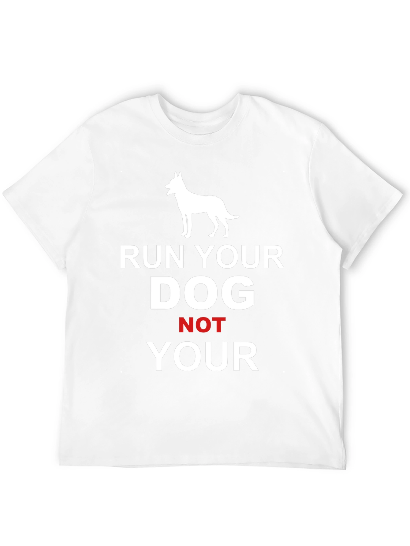 Black Run Your Dog T-Shirt view 12