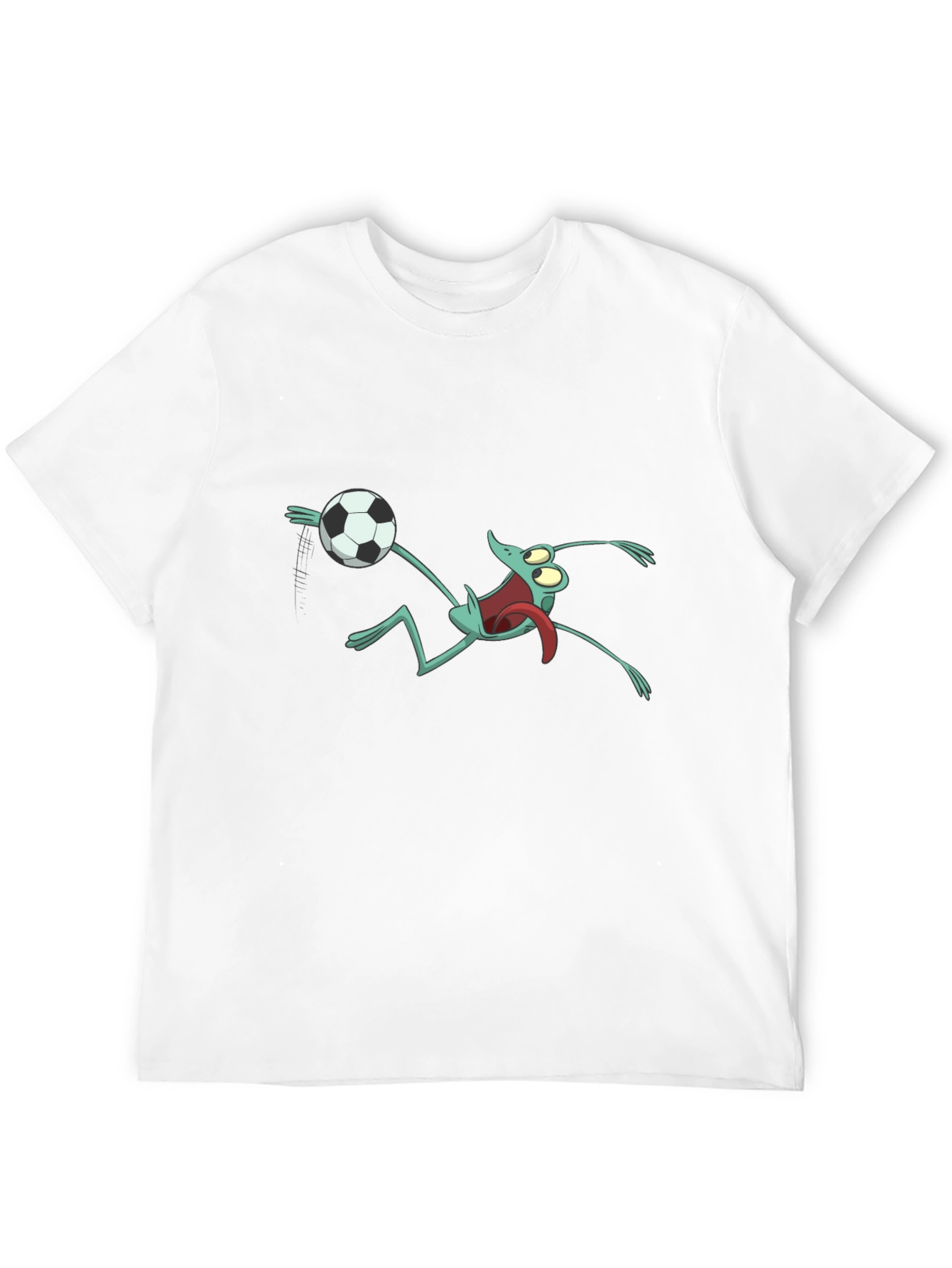 Black Frog Soccer Fan T-Shirt view 12