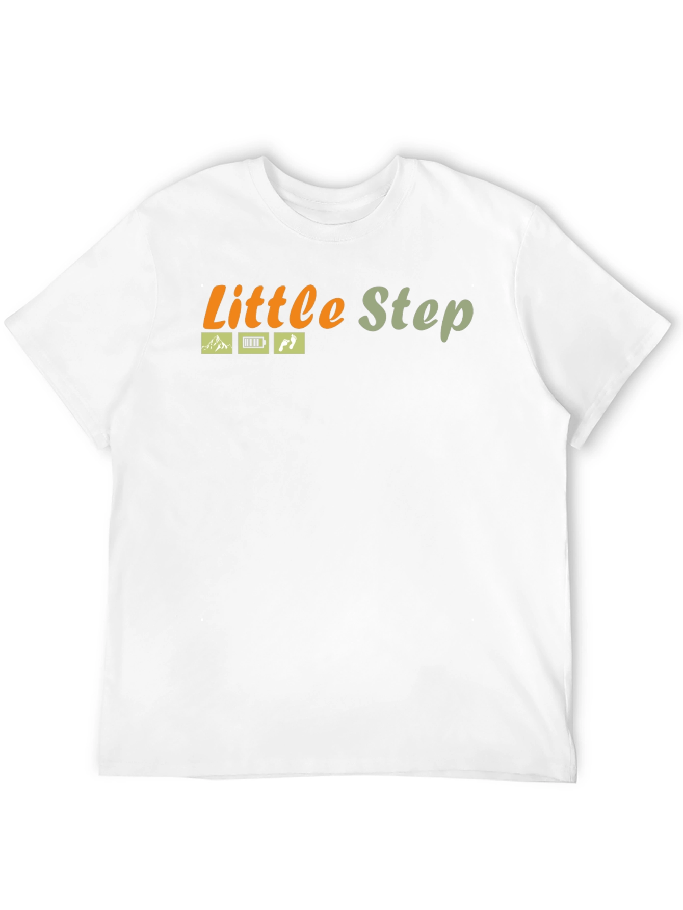 Black Little Step Black Cotton Graphic Tee view 12
