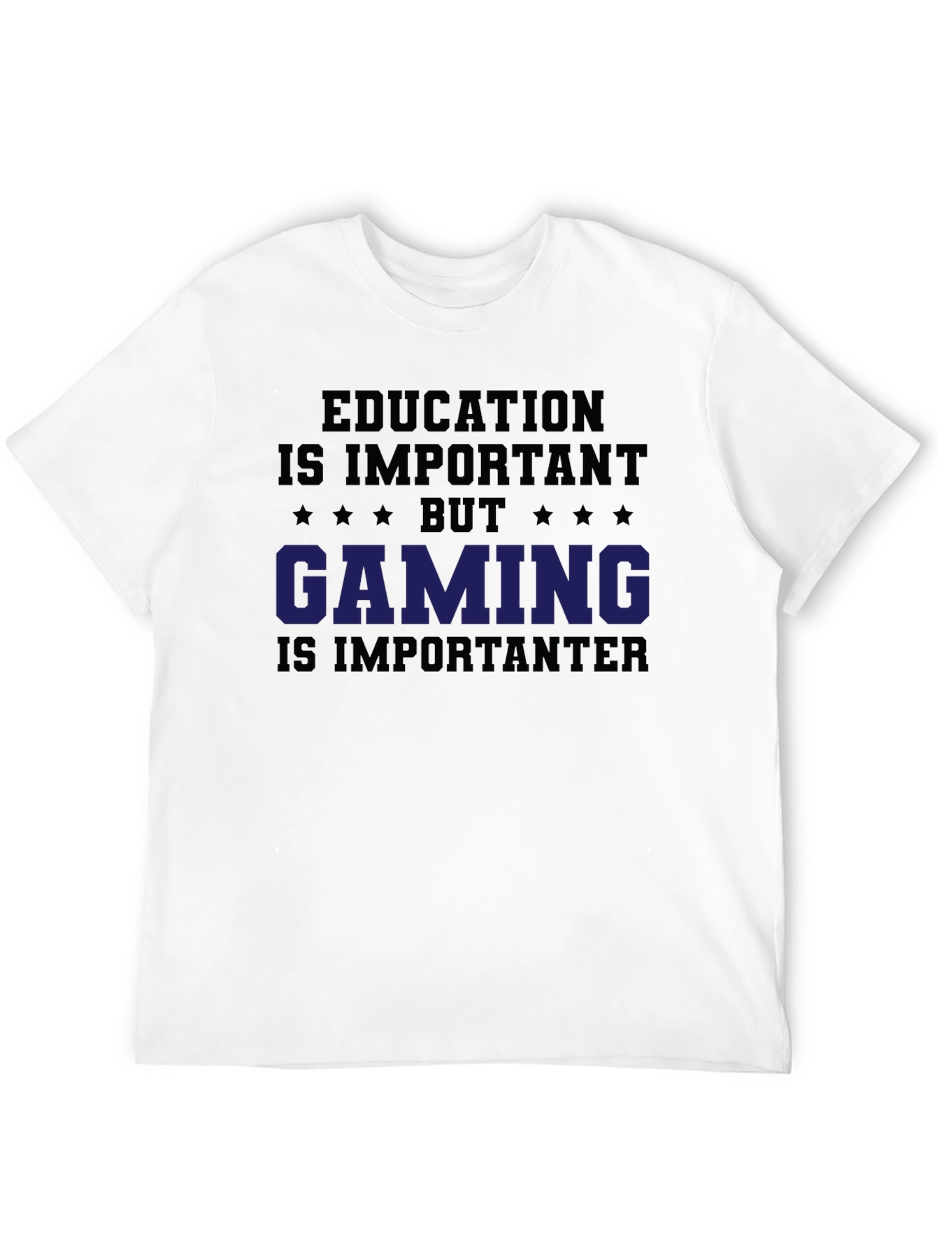 Black Education Important? Gaming T-Shirt view 12