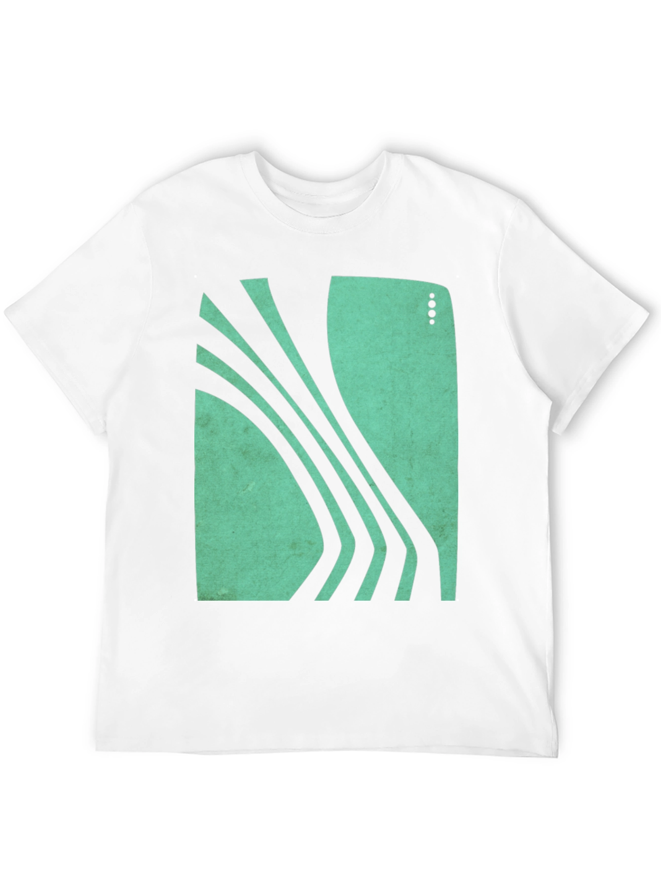 Black Abstract Graphic Print Black T-Shirt view 12