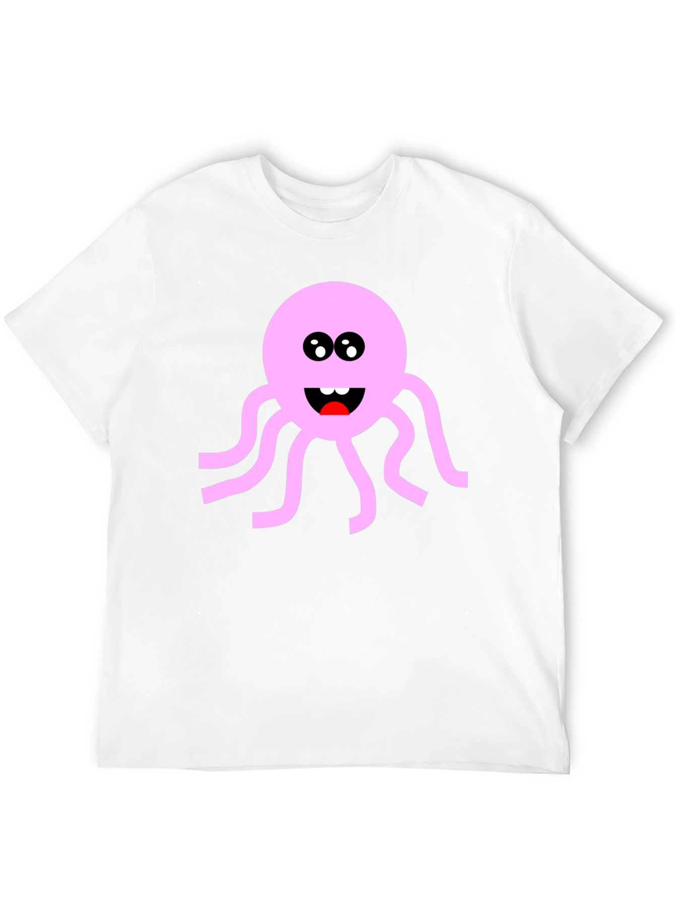 Black Pink Octopus Graphic T-Shirt - Fun & Unique! view 12