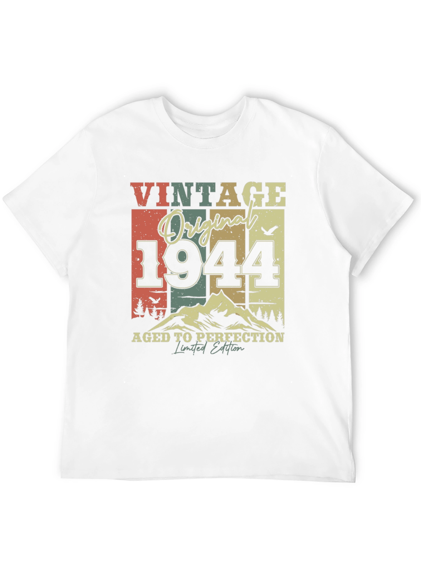 Black Vintage 1944 Aged to Perfection Limited Edition Tee view 12