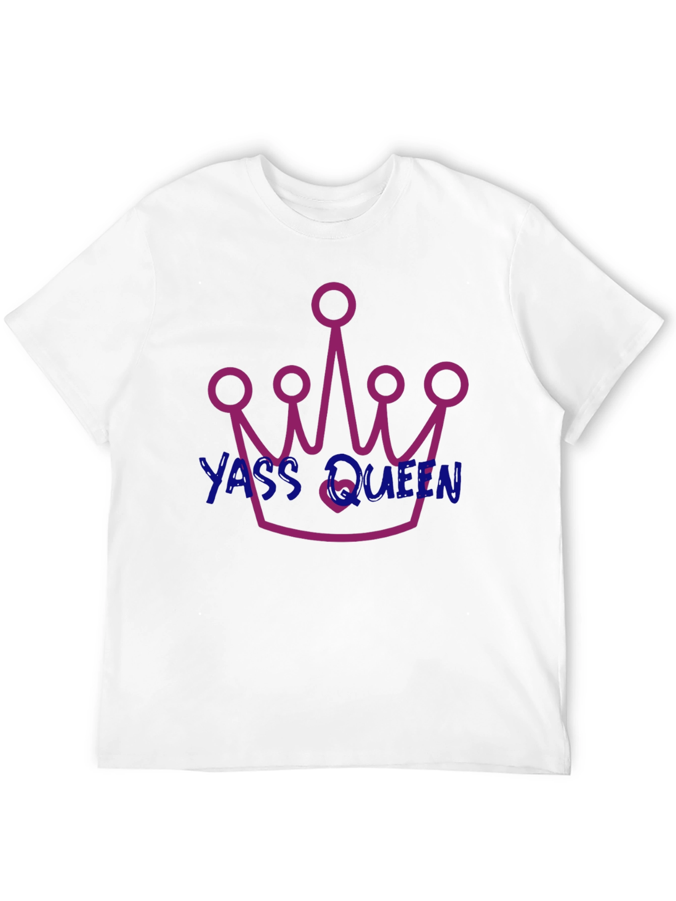 Black Yass Queen Graphic T-Shirt - Trendy and Fun! view 12