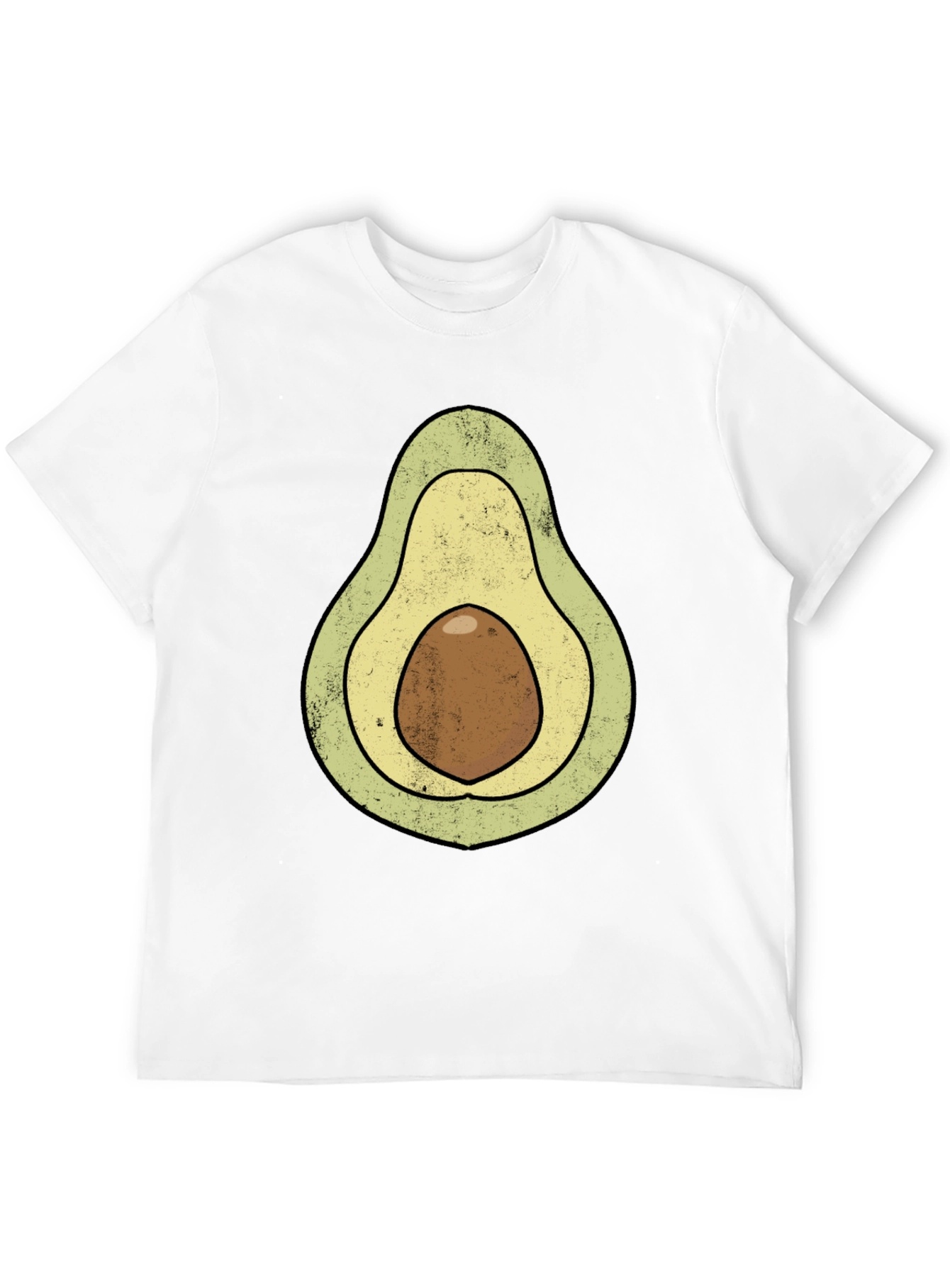Black Avocado Graphic T-Shirt - Novelty Food Tee view 12