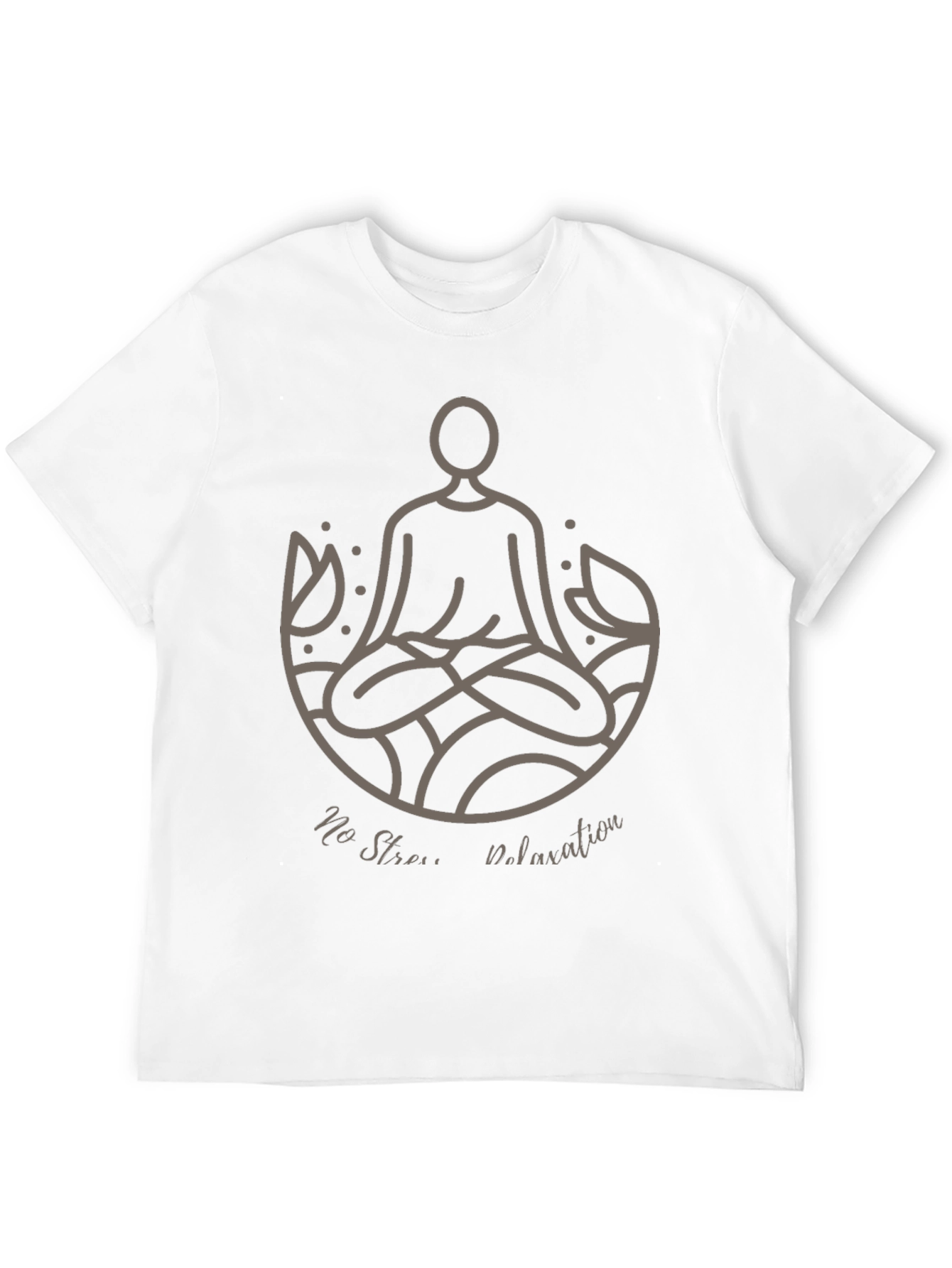 Black Zen Meditation T-Shirt - Relax & Unwind view 12