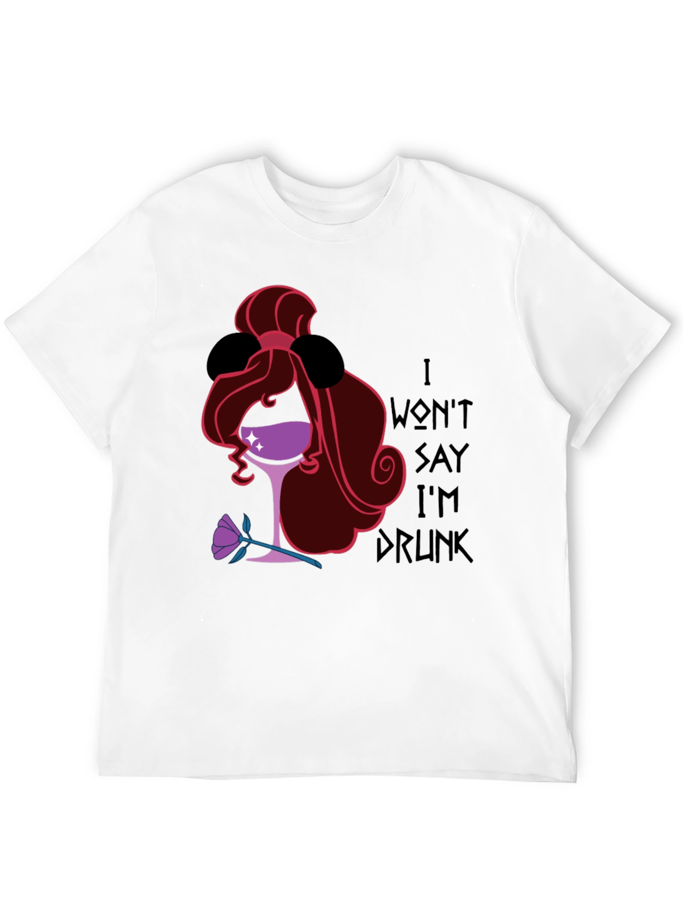Black I Won't Say I'm Drunk T-Shirt view 12