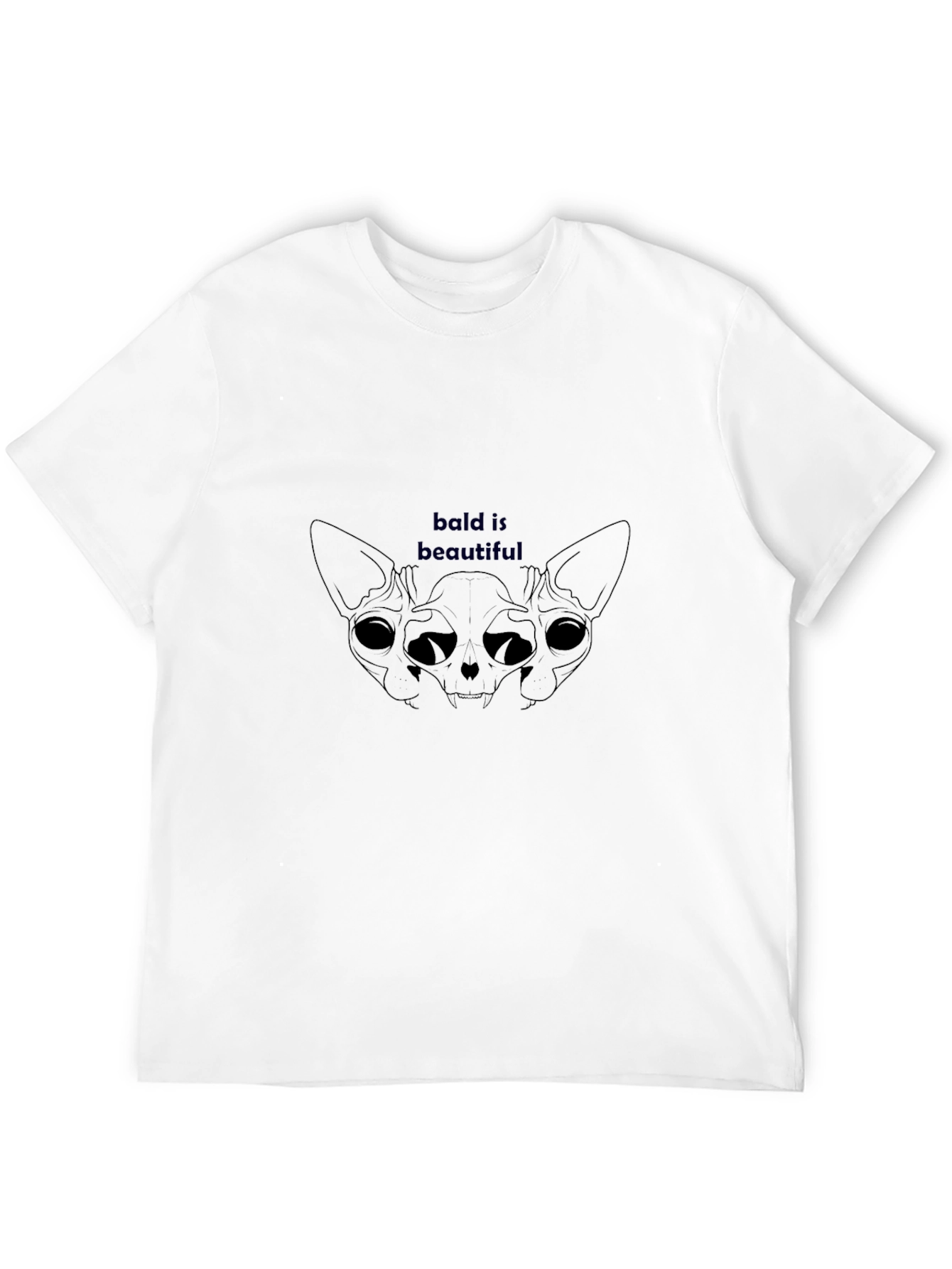 Black Bald is Beautiful T-Shirt - Unisex view 12