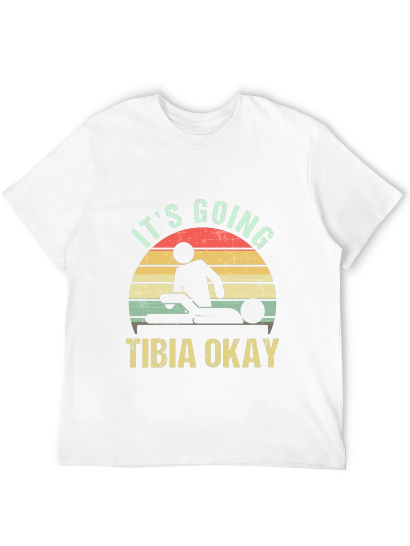 Black It's Going Tibia Okay T-Shirt view 12