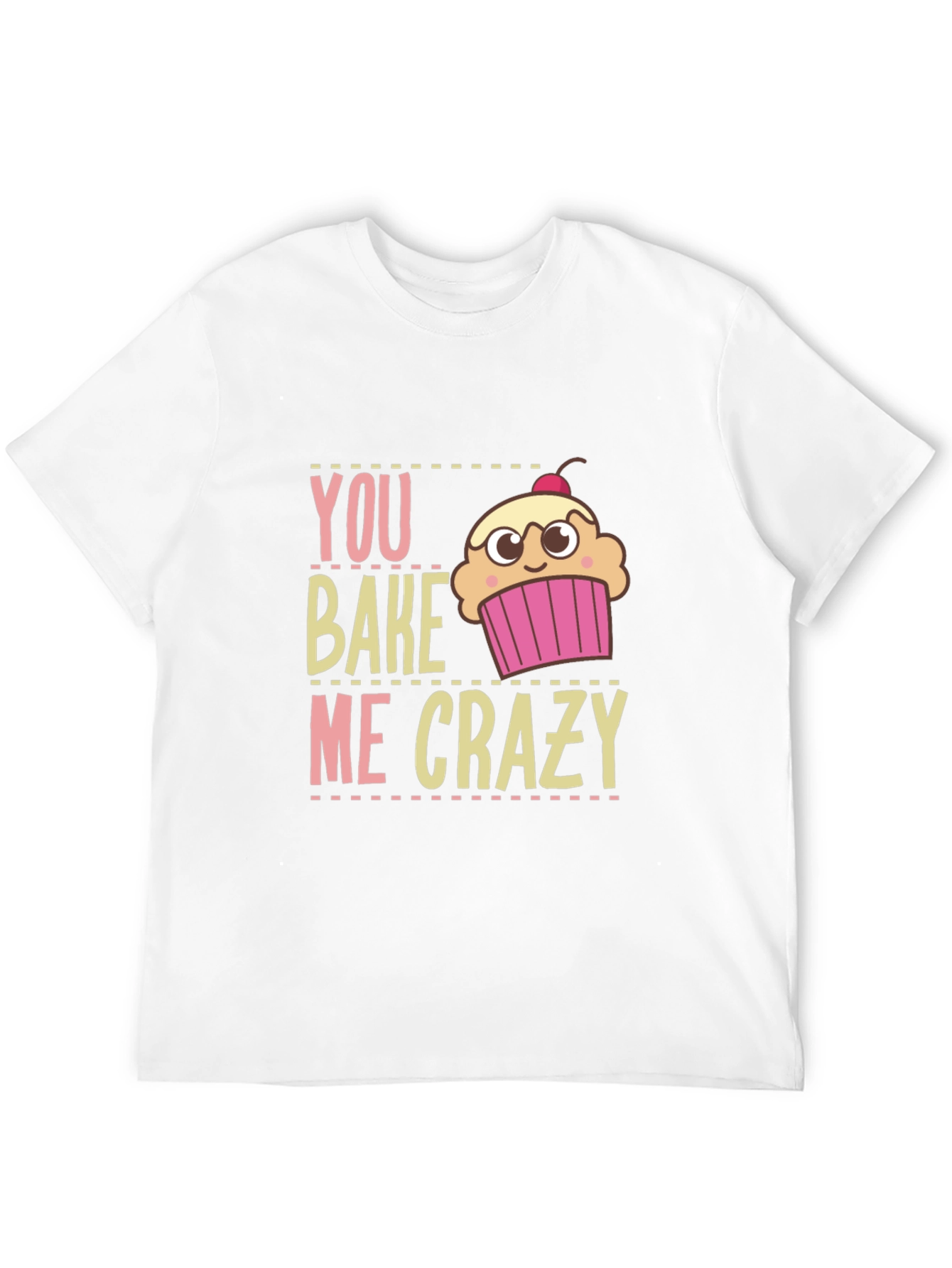 Black You Bake Me Crazy Graphic T-Shirt view 12