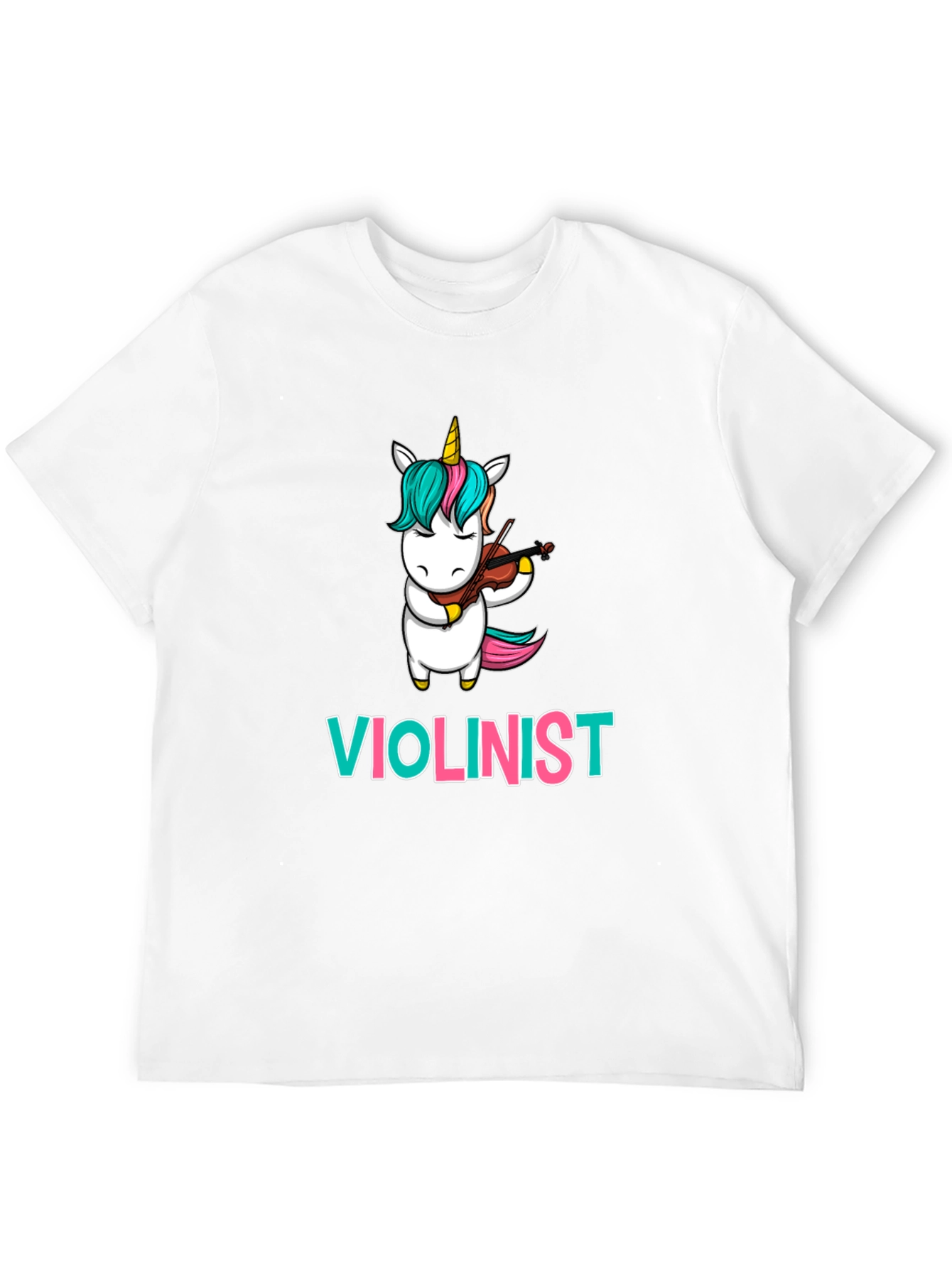 Black Unicorn Violinist T-Shirt: Funny Musician Tee view 12