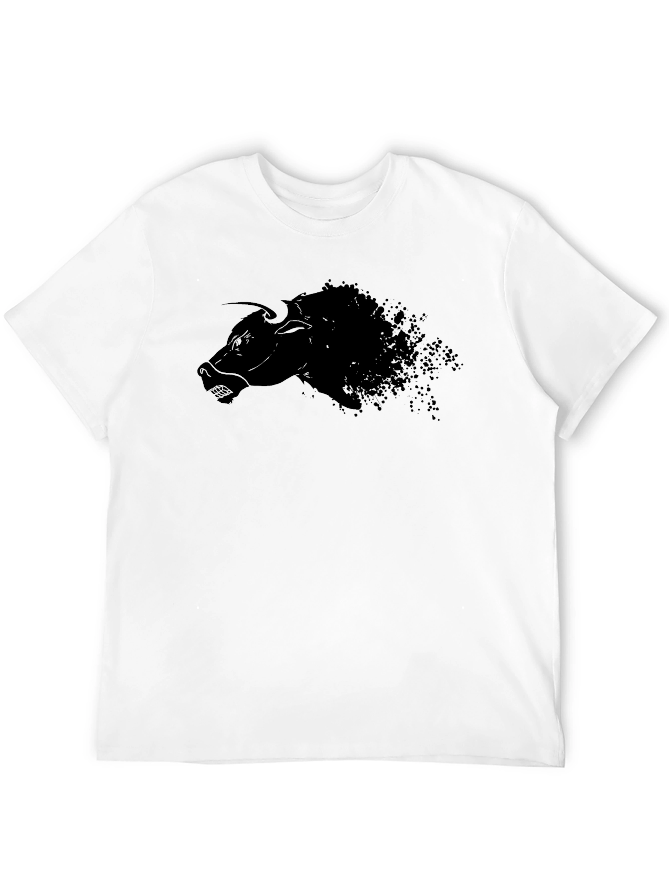 Black Bull Graphic Tee - Bold Style - 12