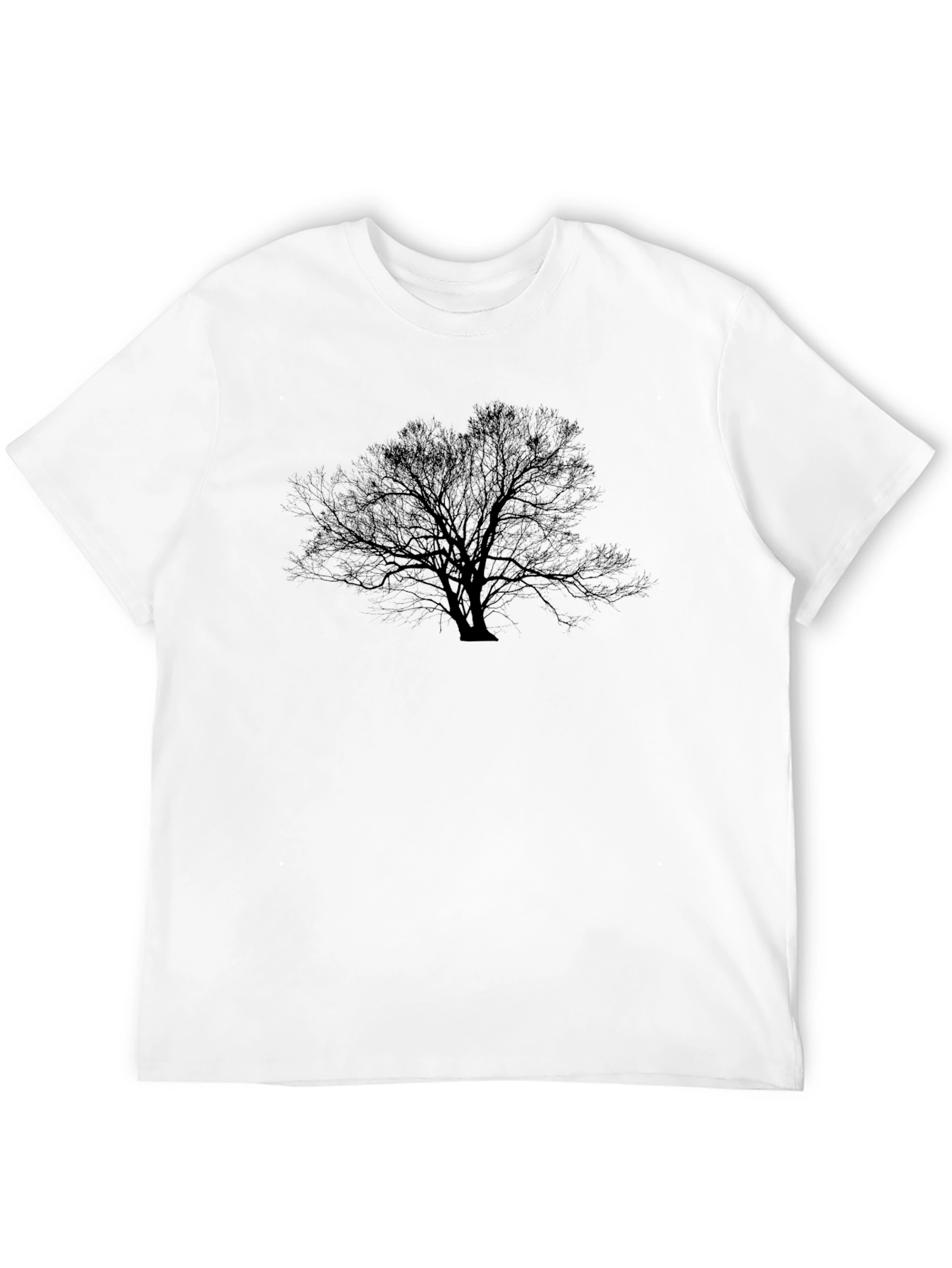Black Black Tree Graphic Tee - Mens Casual Style view 12