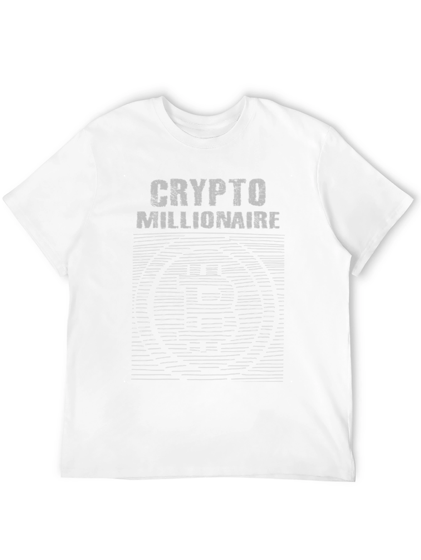 Black Crypto Millionaire T-Shirt Bitcoin Design view 12