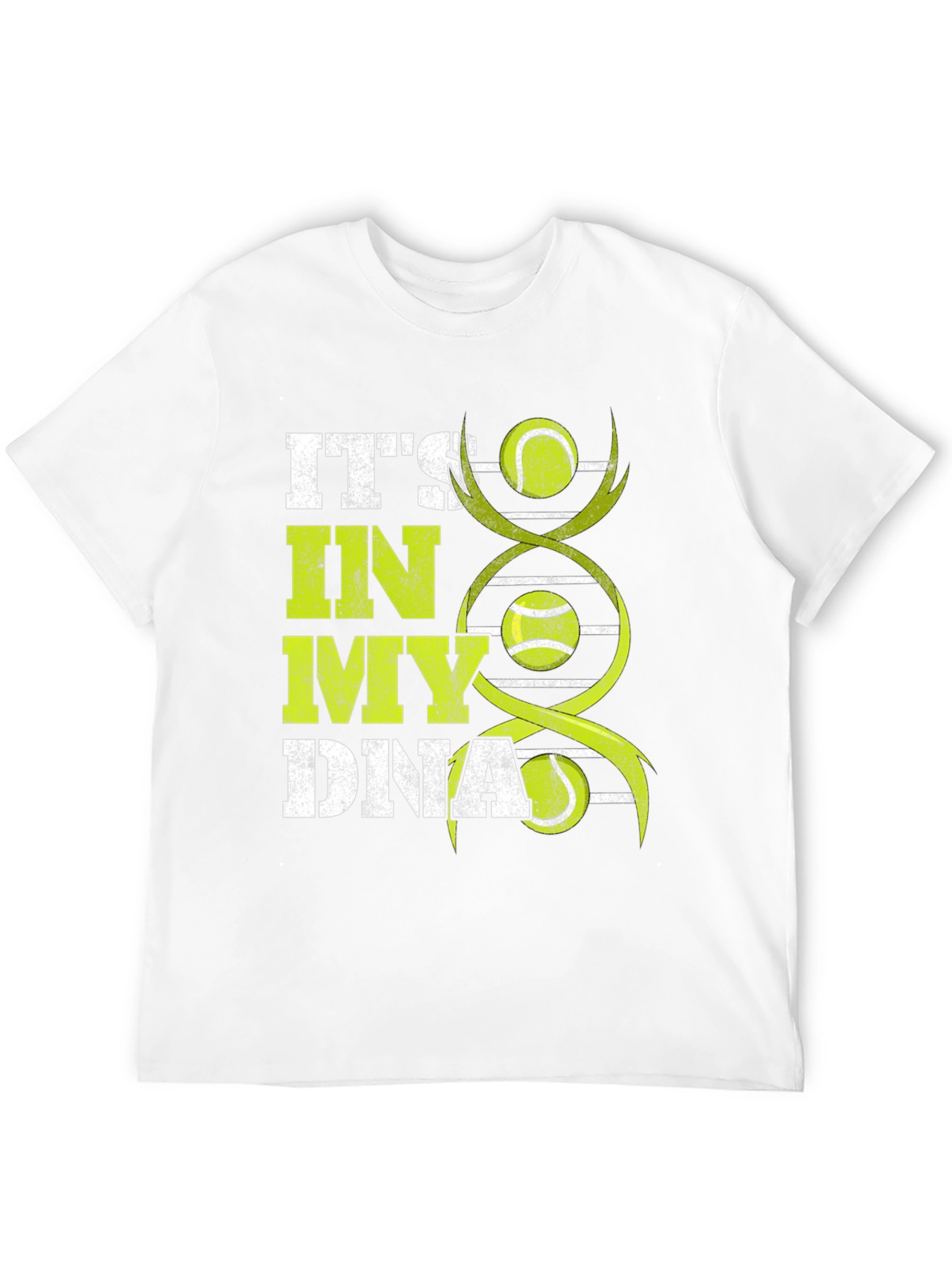 Black Tennis DNA T-Shirt - Passion for the Game view 12