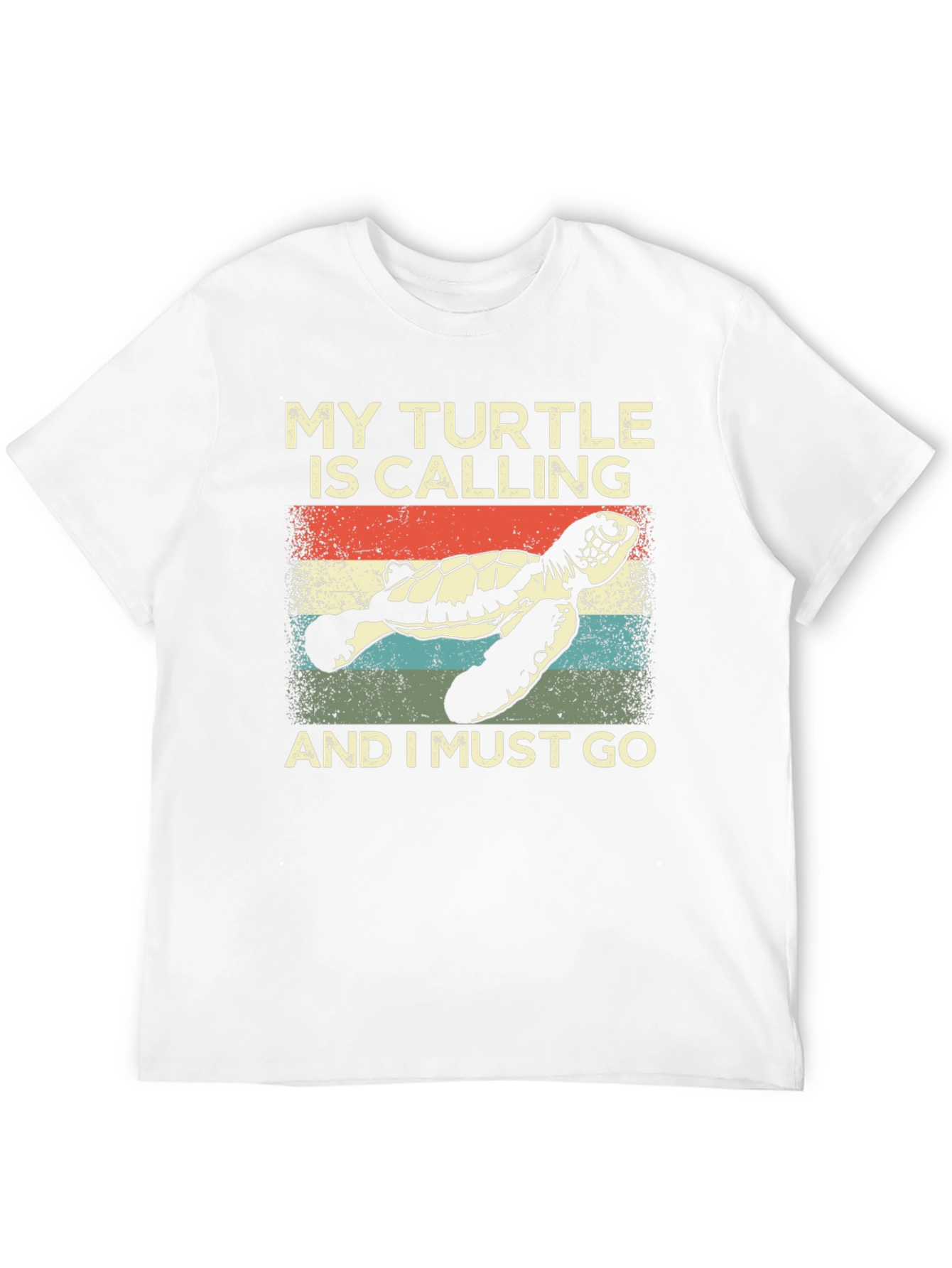 Black Turtle Calling T-Shirt - Must Go Tee view 12