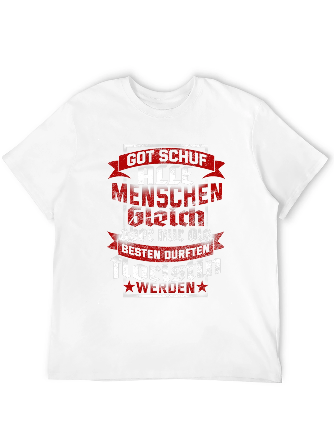 Black Floristin T-Shirt - God Made Florists view 12