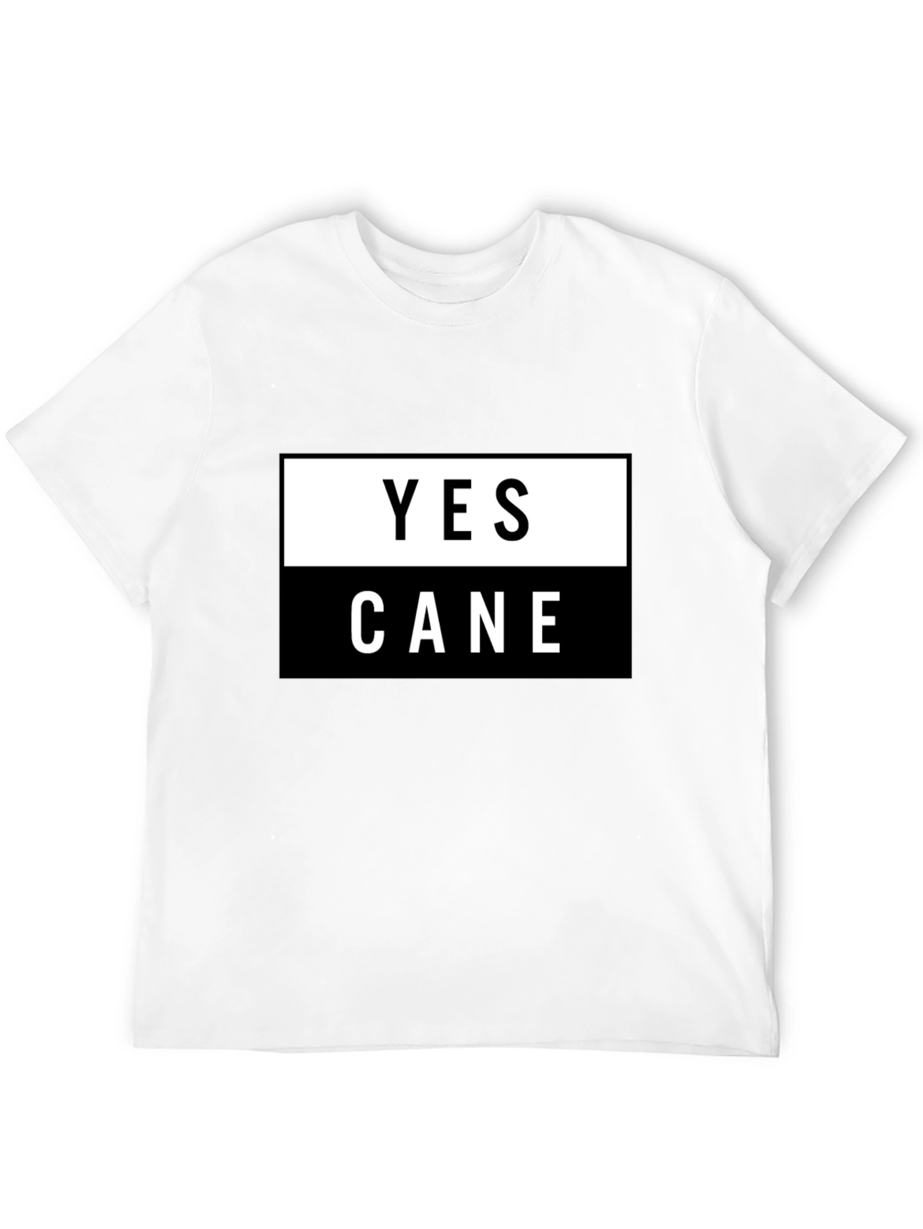 Black Yes Cane Graphic Tee - Stylish & Comfortable view 12
