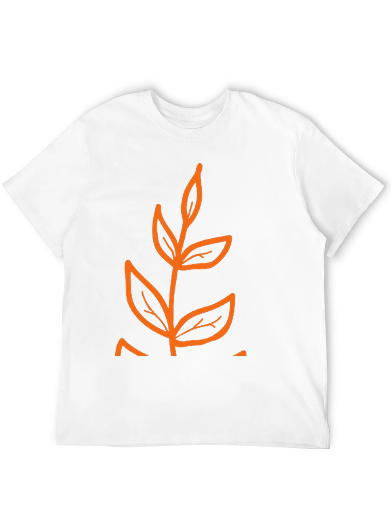 Black Nature Graphic Tee - Black Organic Cotton Shirt view 12