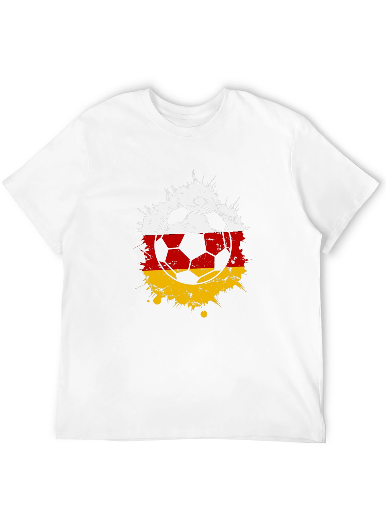 Black Soccer Germany Flag T-Shirt - Sport Fan Tee view 12