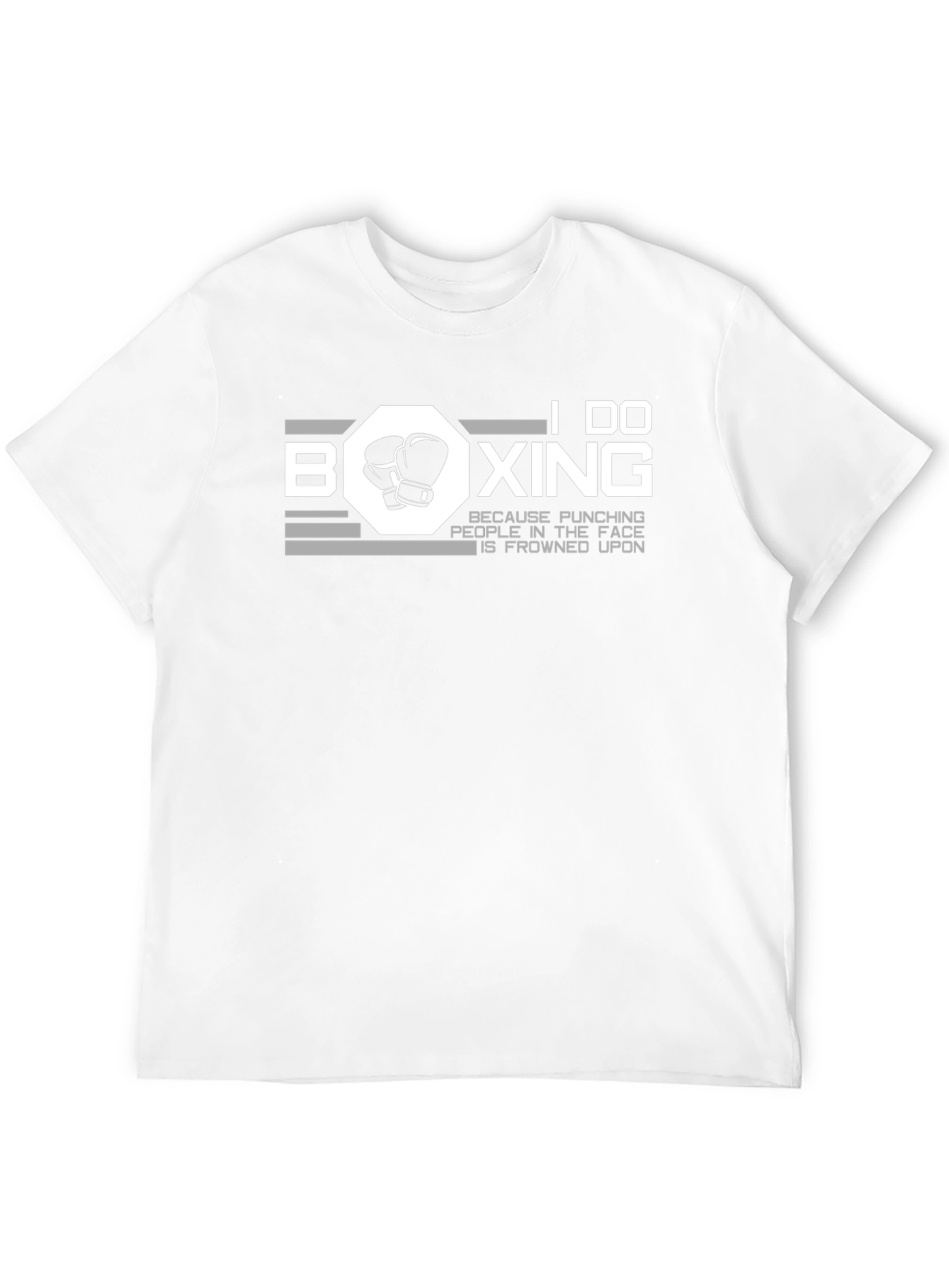 Black Funny Boxing Graphic T-Shirt view 12