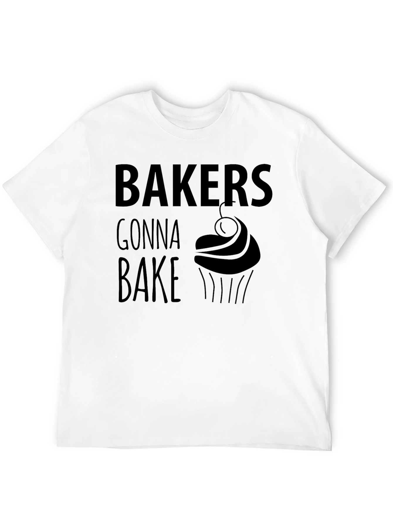 Black Bakers Gonna Bake Graphic T-Shirt, Novelty Tee view 12