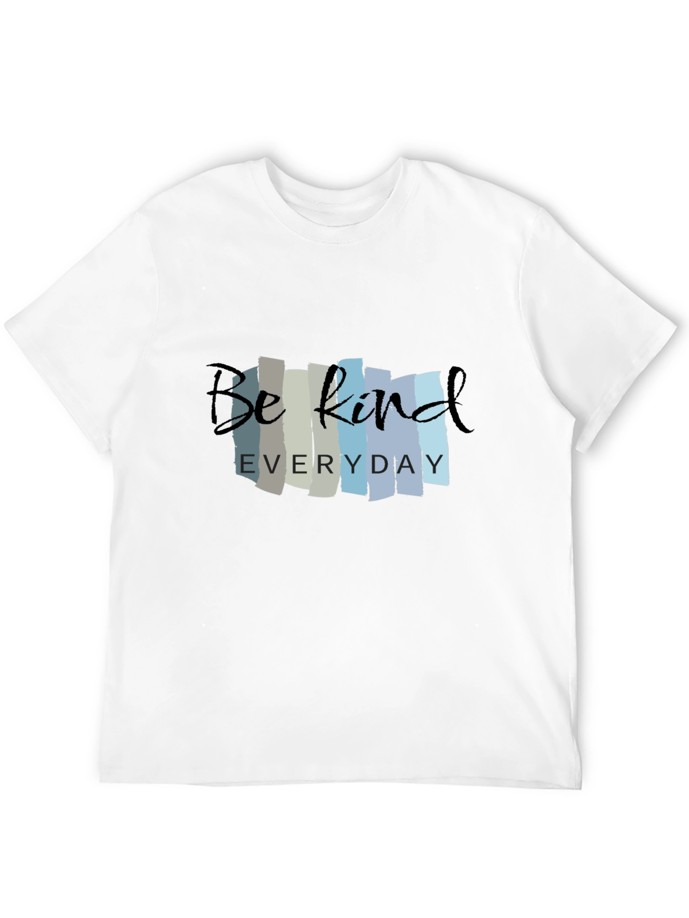 Black Be Kind Everyday Black Graphic T-Shirt view 12