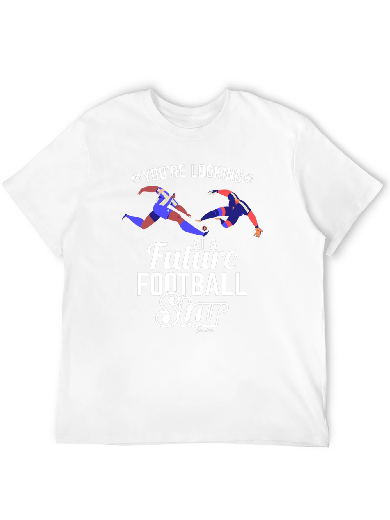 Black Future Football Star Black T-Shirt view 12