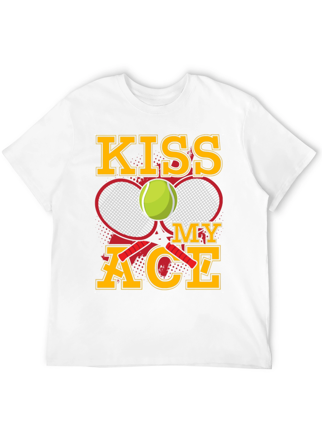 Kiss My Ace Tennis Graphic T-Shirt - 12