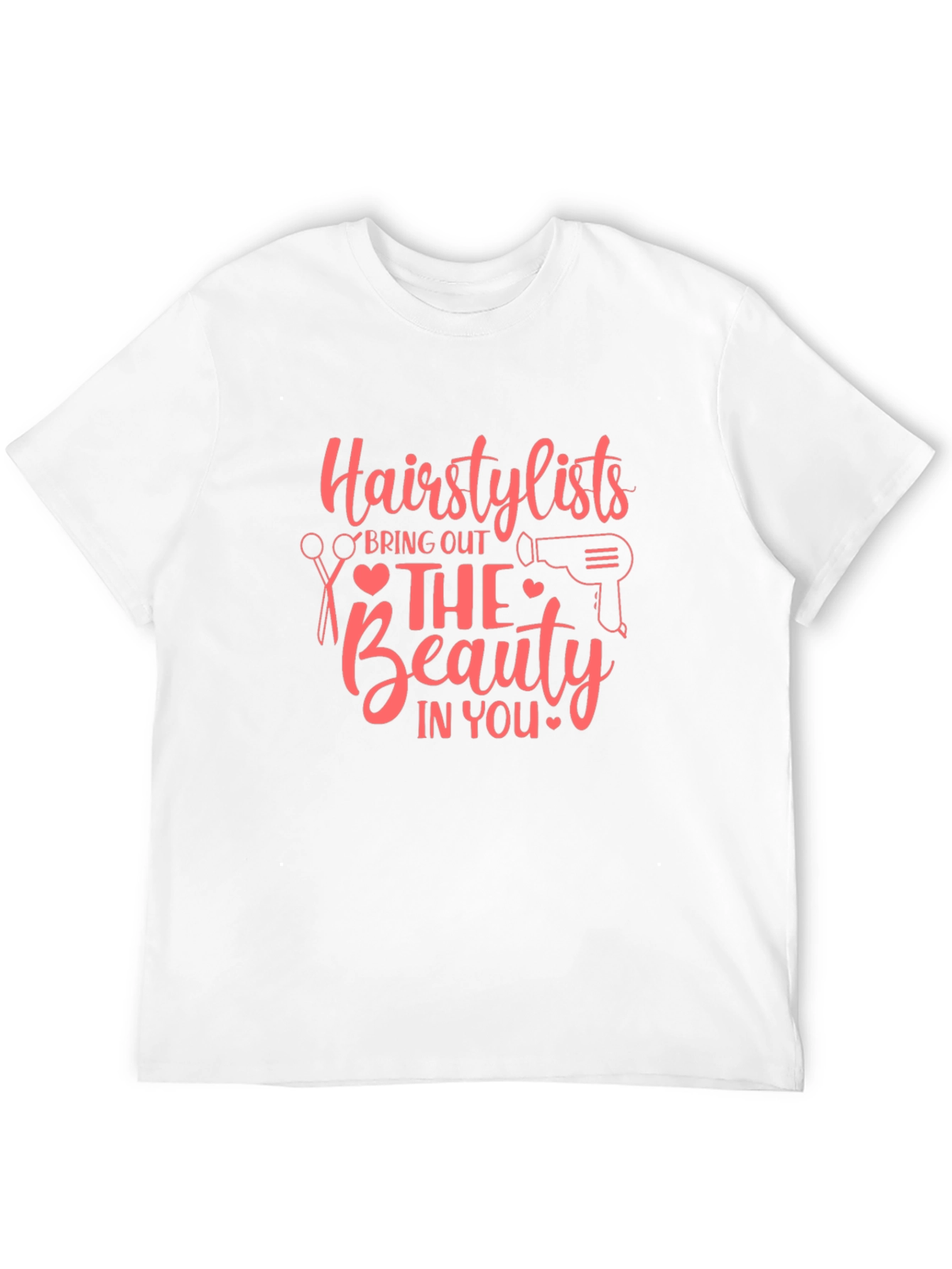 Black Hairstylist Beauty T-Shirt - Black view 12