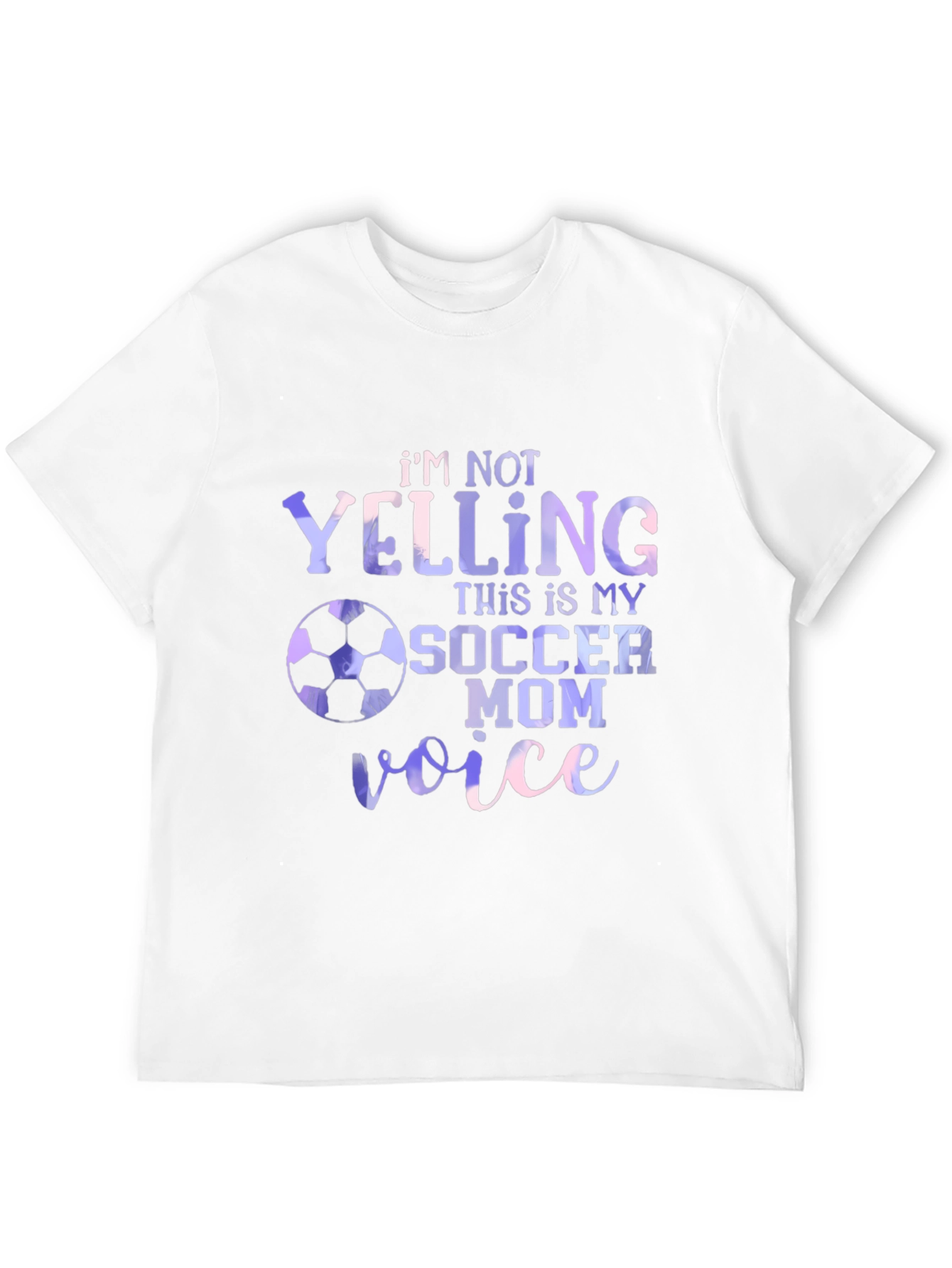 Black Soccer Mom Voice Graphic T-Shirt view 12