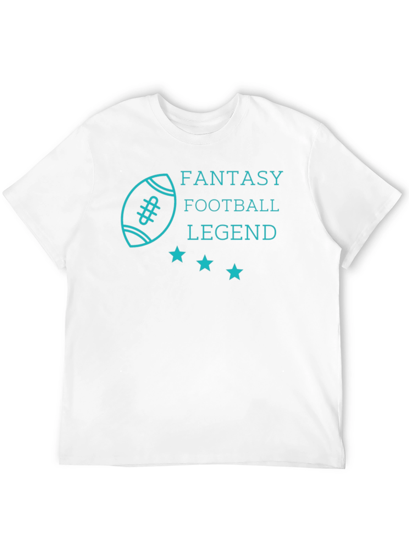 Black Fantasy Football Legend Graphic Tee - Black Cotton view 12