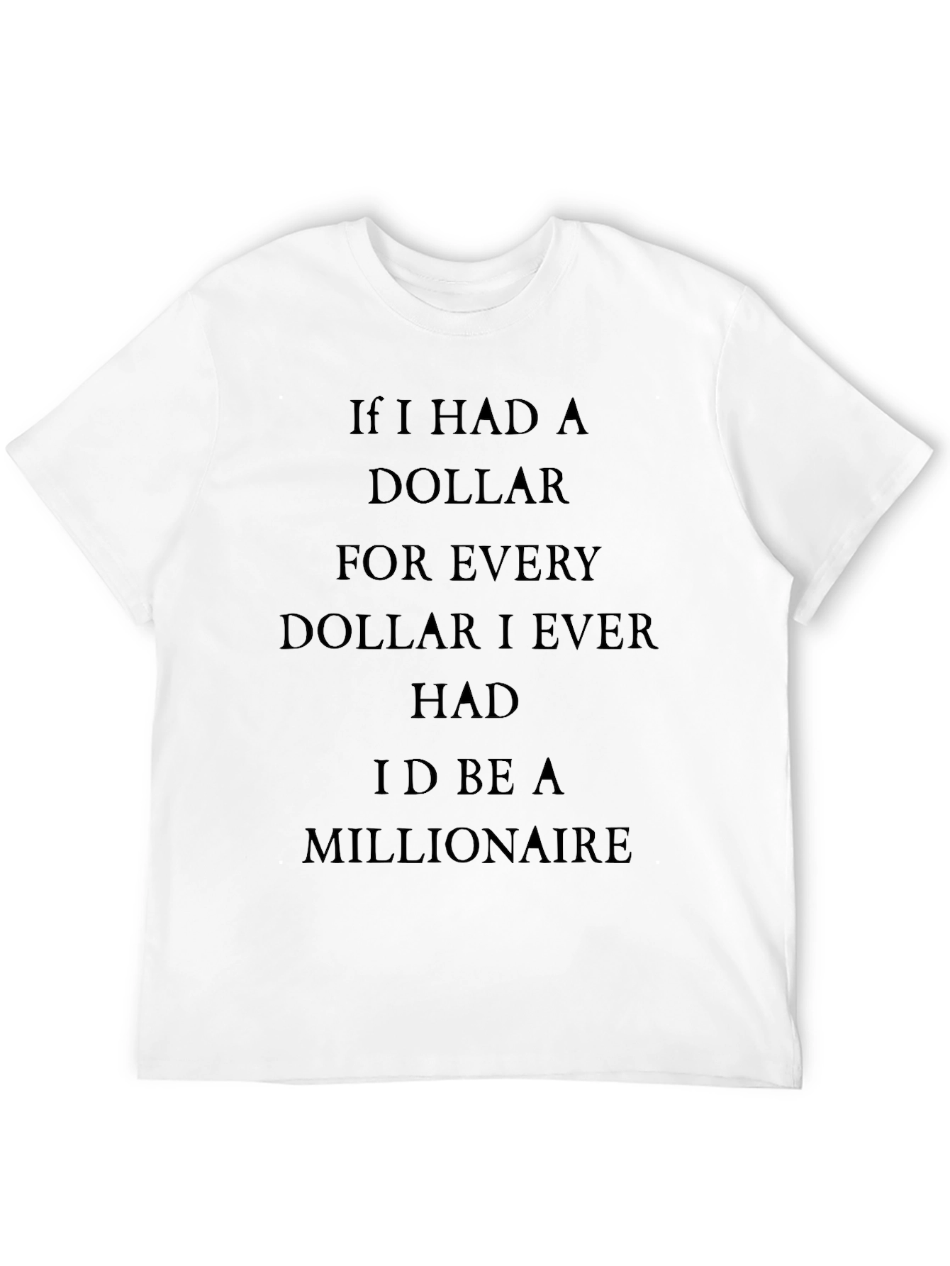 Black Dollar Millionaire Graphic Tee - Black Casual Shirt view 12