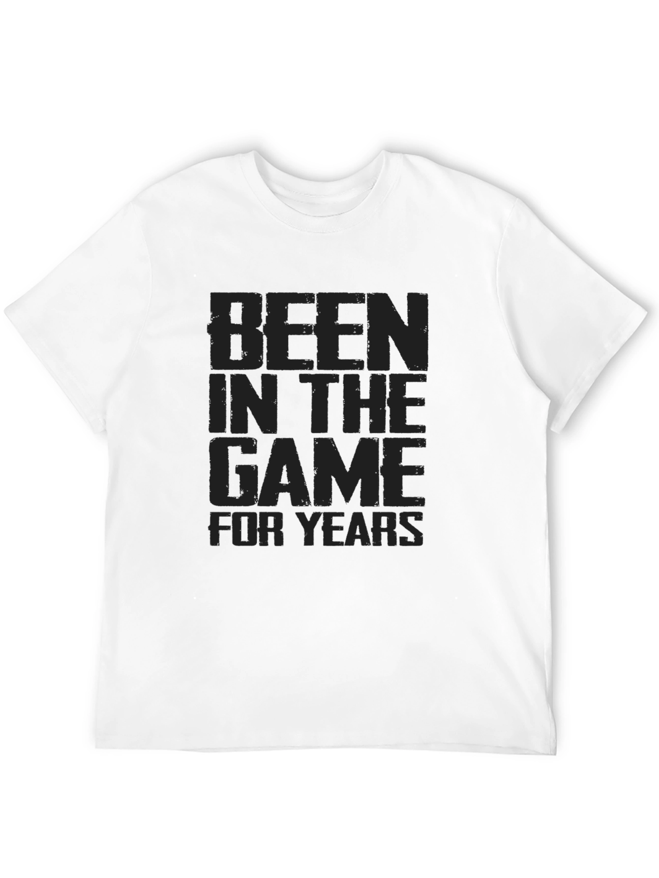 Black Been in the Game for Years Black T-Shirt view 12