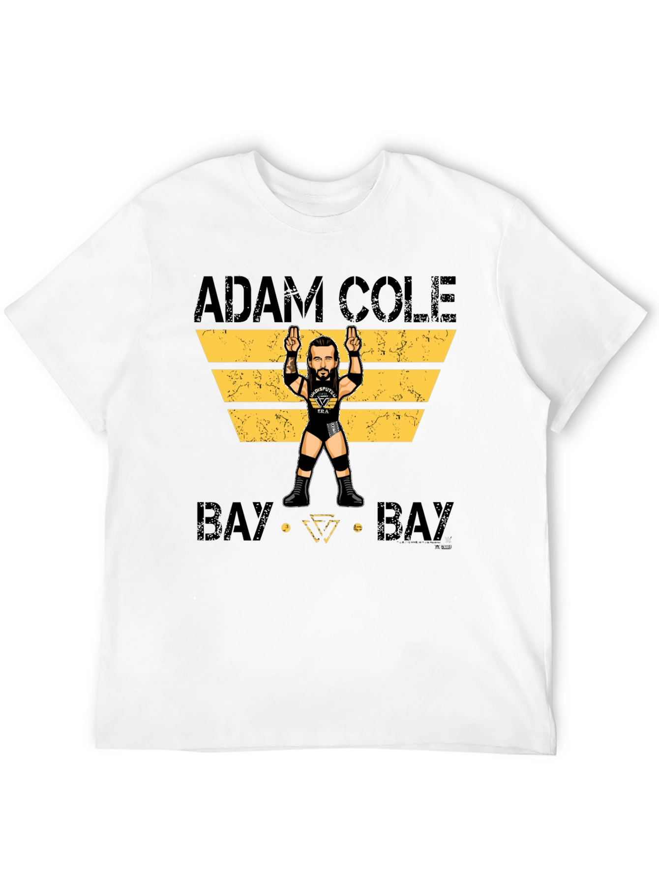 Black Adam Cole Bay Bay T-Shirt Wrestling Fan Apparel view 12