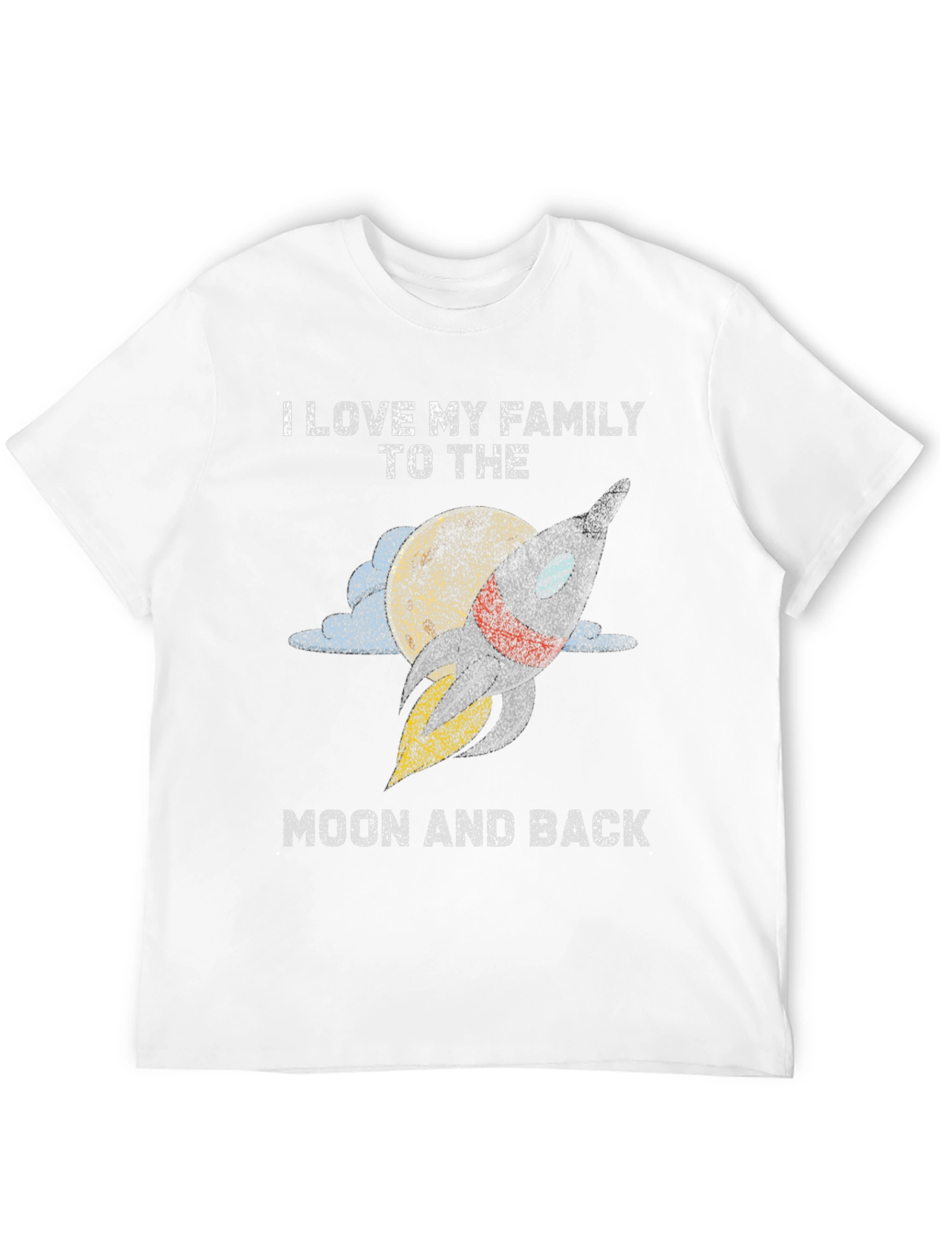 Black Family to the Moon and Back Graphic Tee view 12